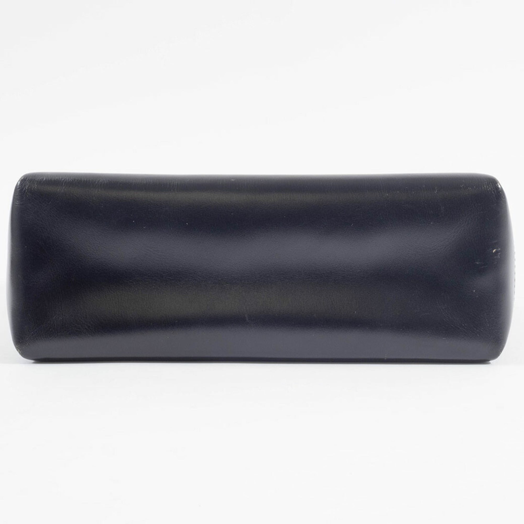 Gucci Black Leather Handbag Shoulder Bag (Pre-Owned)