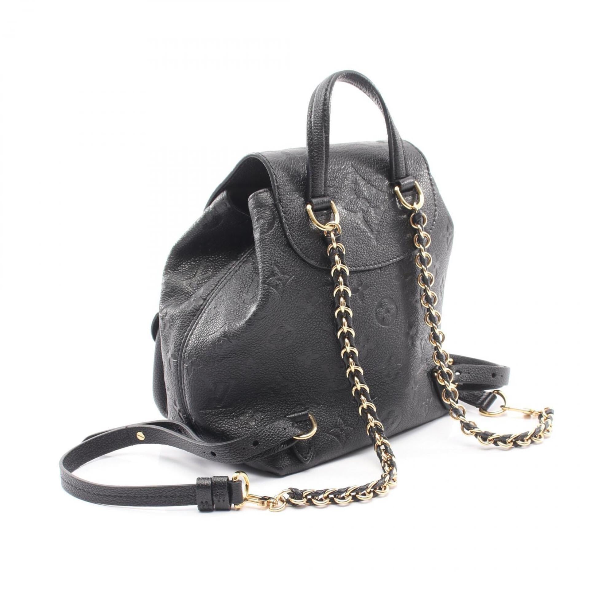Louis Vuitton Black Noir Monogram Empreinte Backpack (Pre-Owned)