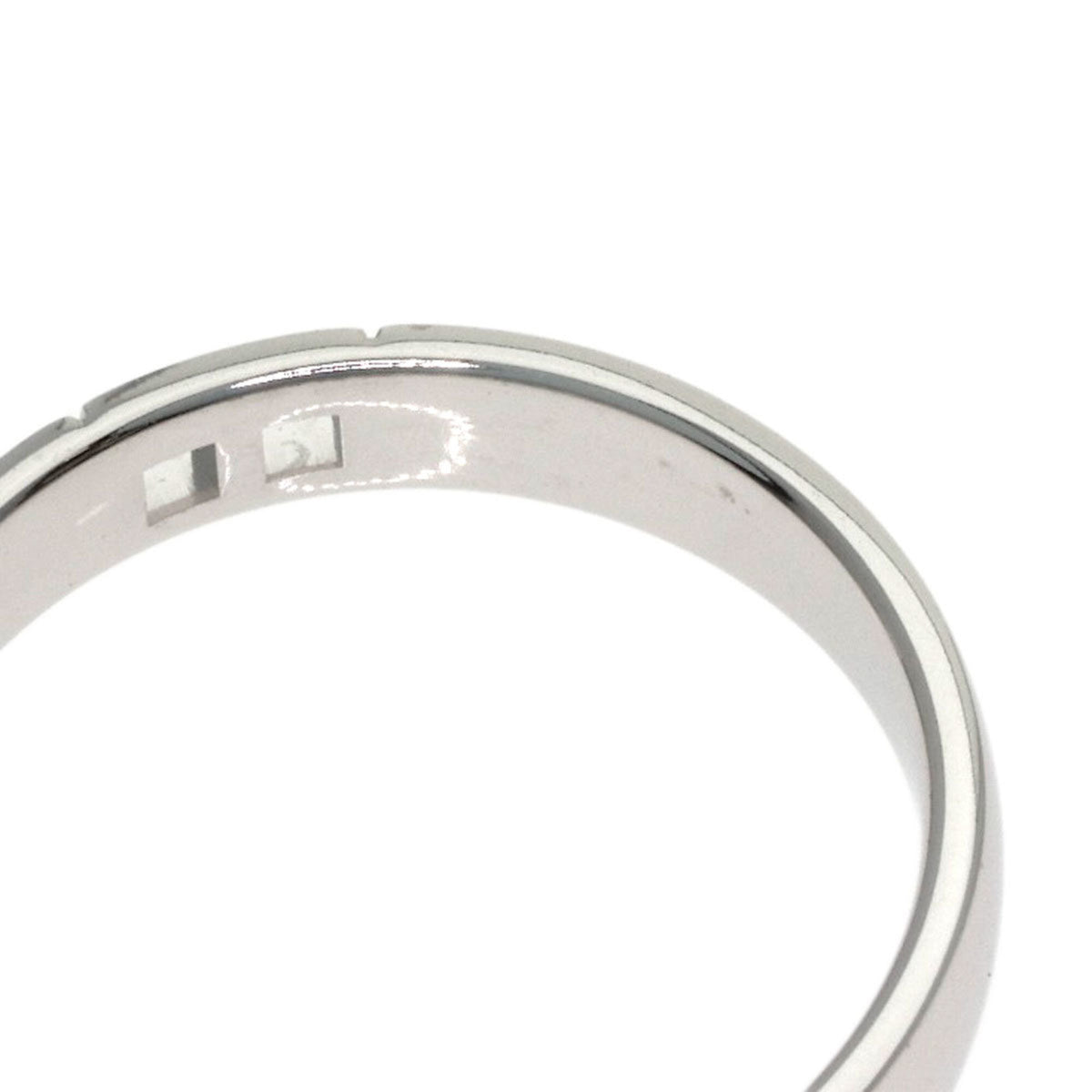 Hermes White Gold (18K) Band Ring (Pre-Owned)
