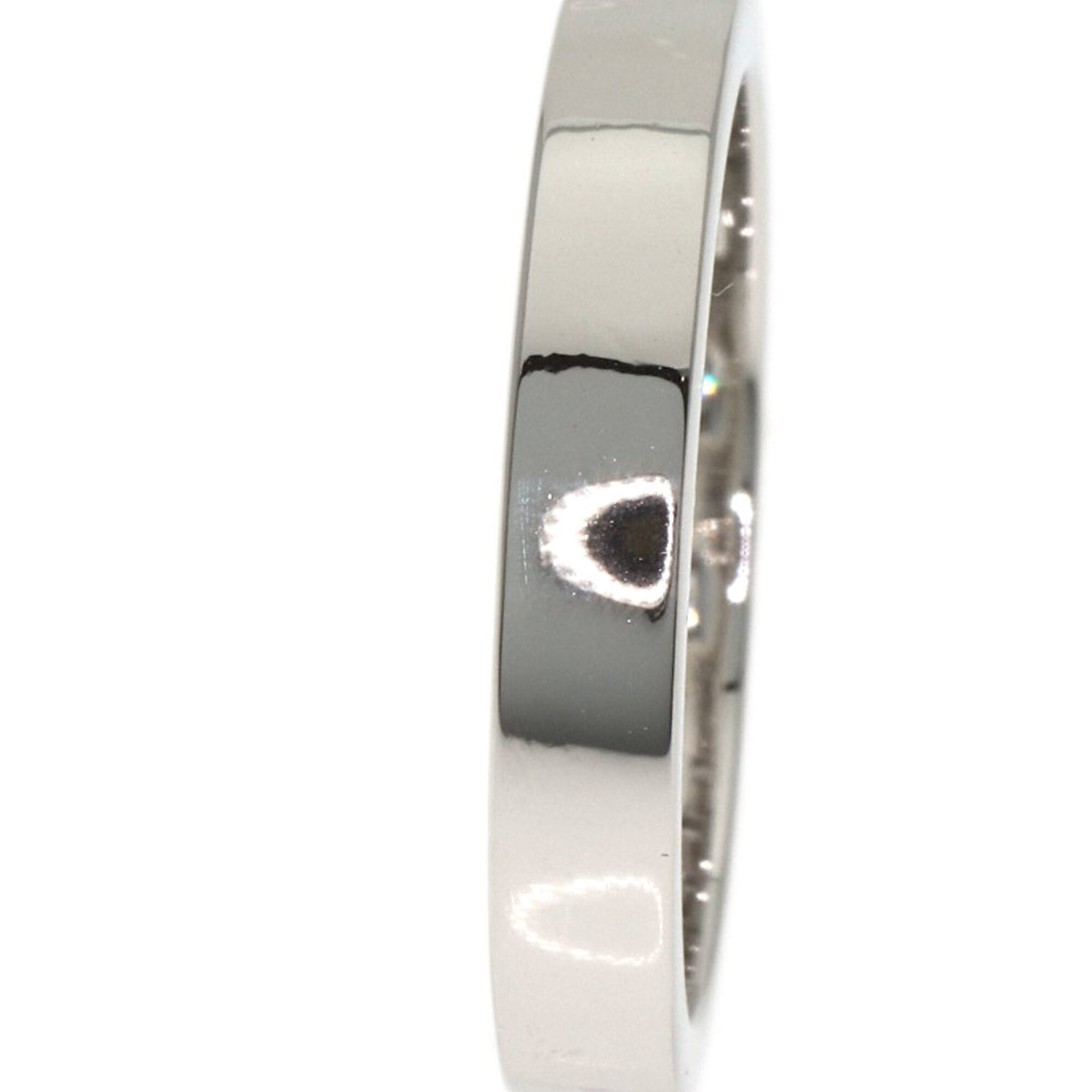Bvlgari Platinum Platinum 950 Band Ring (Pre-Owned)