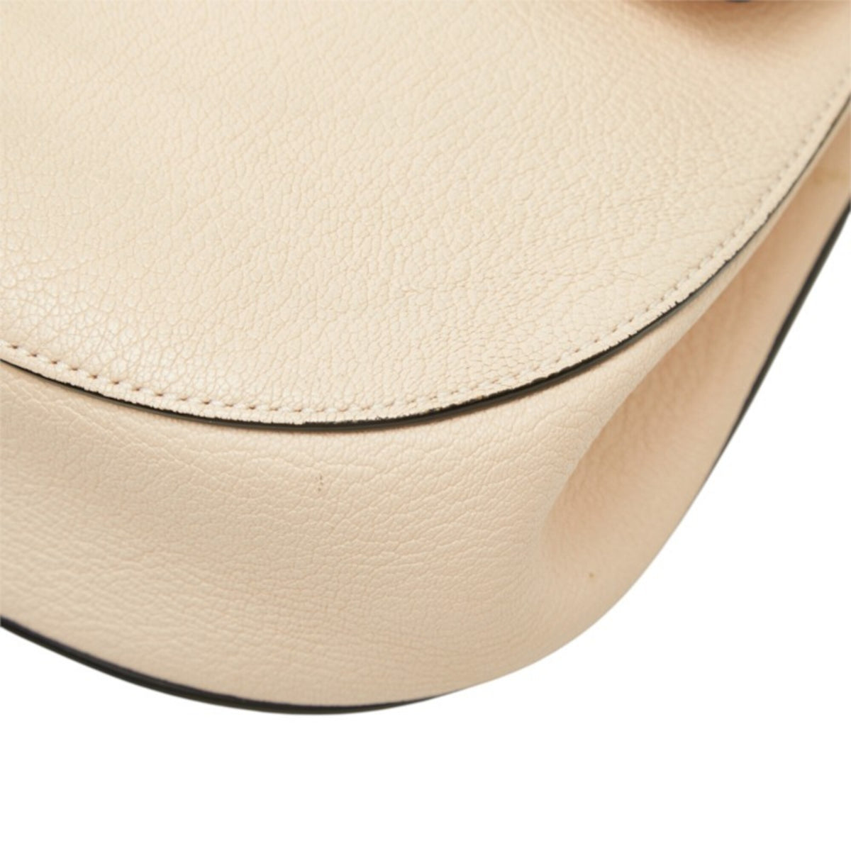 Chloé Beige Pink Leather Shoulder Bag (Pre-Owned)