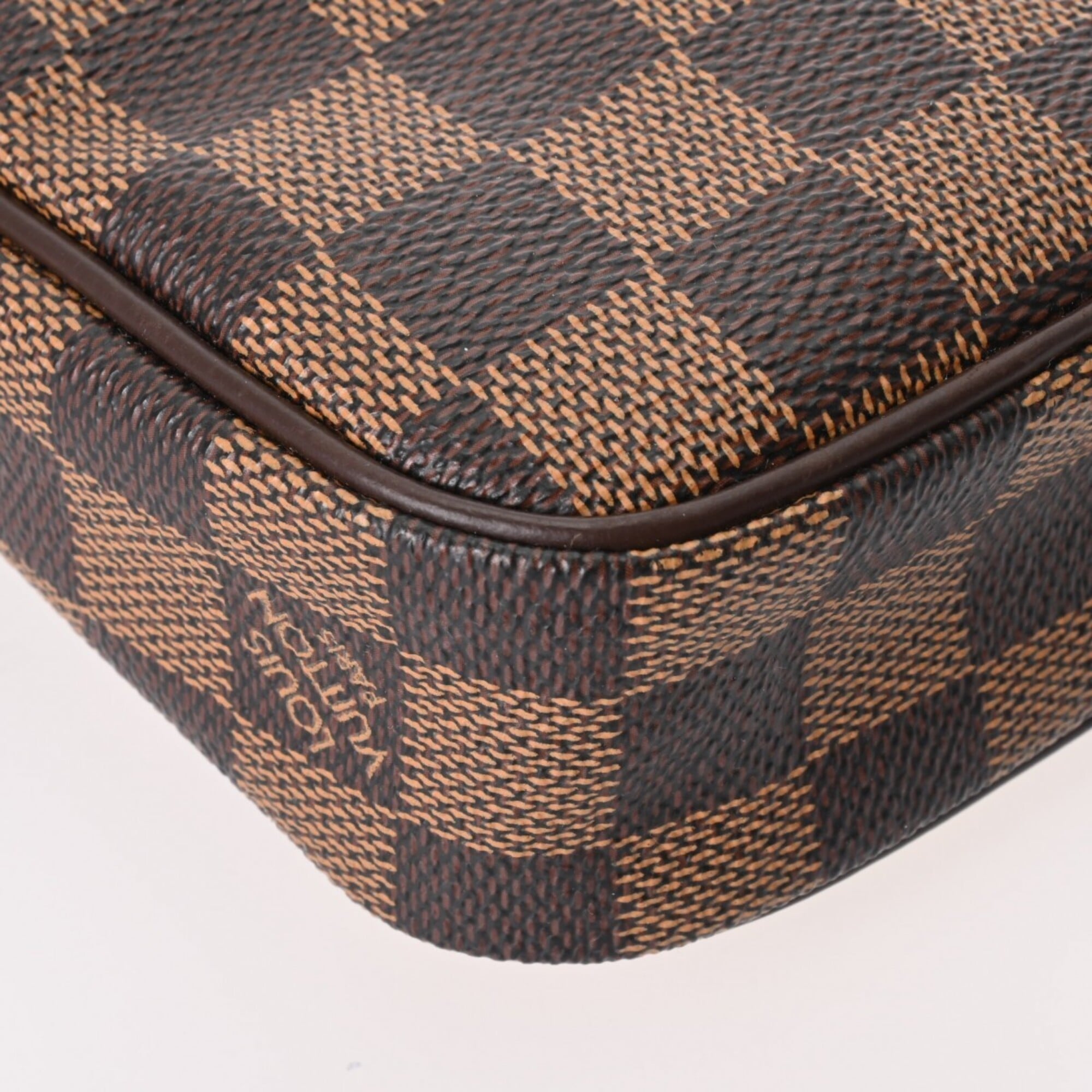 Louis Vuitton Brown Damier Canvas Shoulder Bag (Pre-Owned)