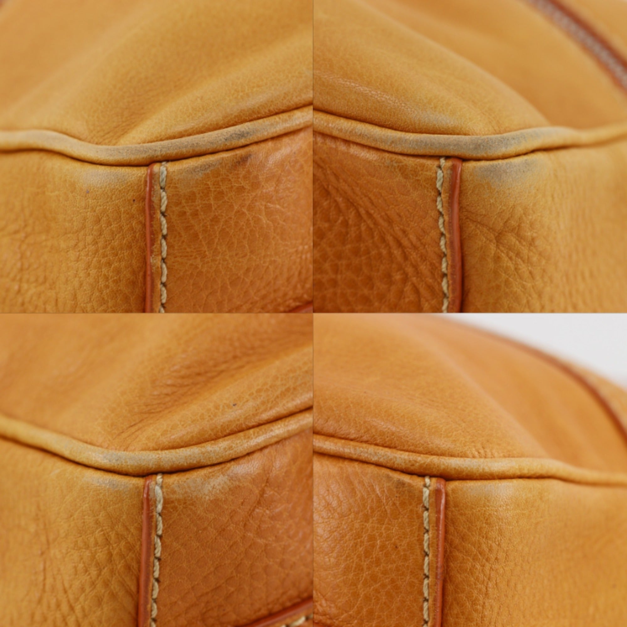 Tod's Orange Leather Shoulder Bag (Pre-Owned)