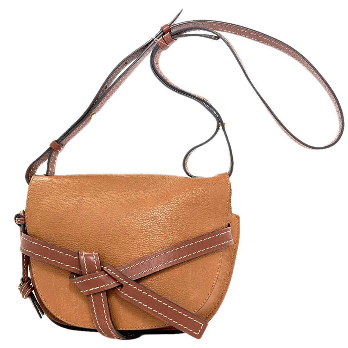 Loewe Brown Leather Shoulder Bag (Pre-Owned)