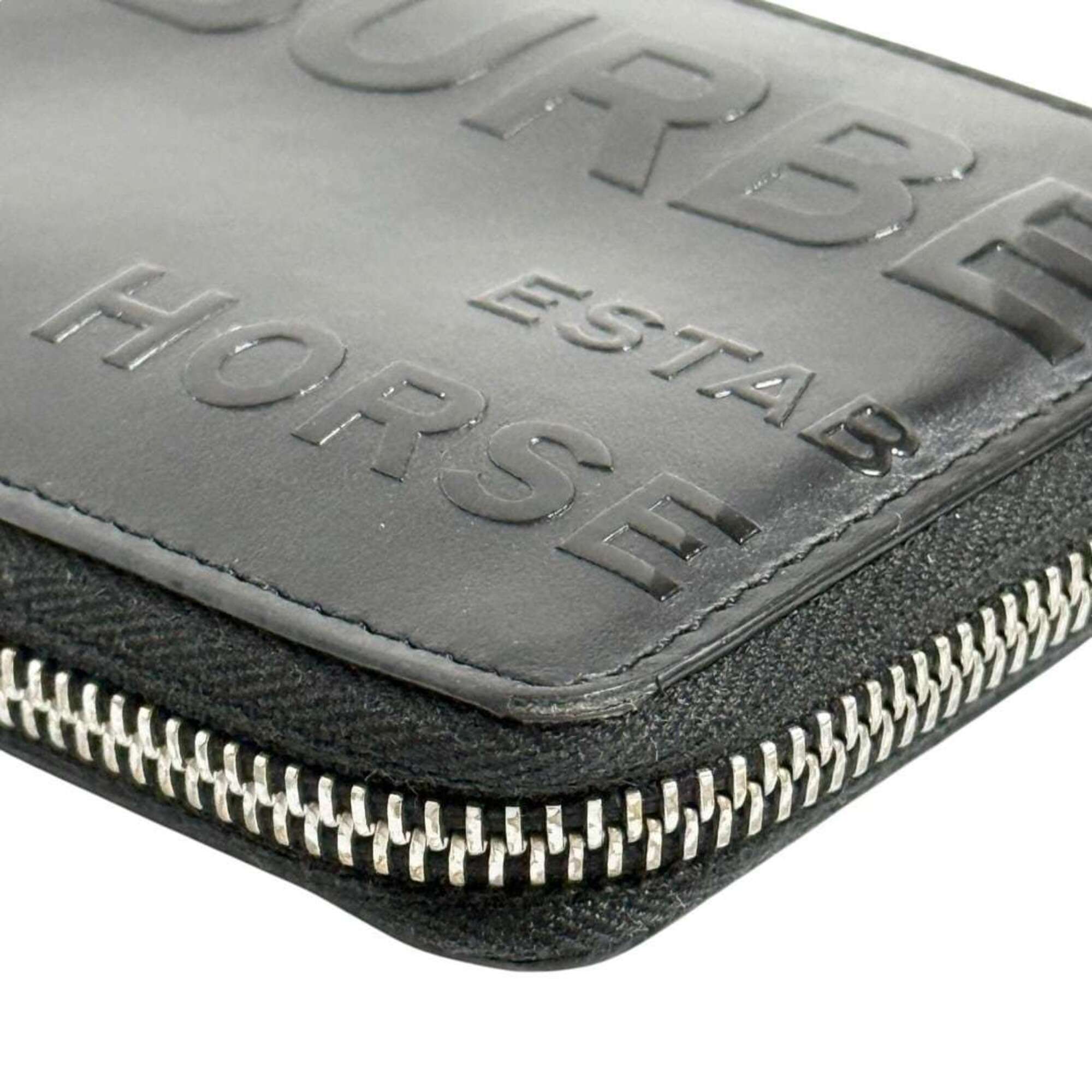 Burberry Black Leather Wallet (Bi-Fold) (Pre-Owned)