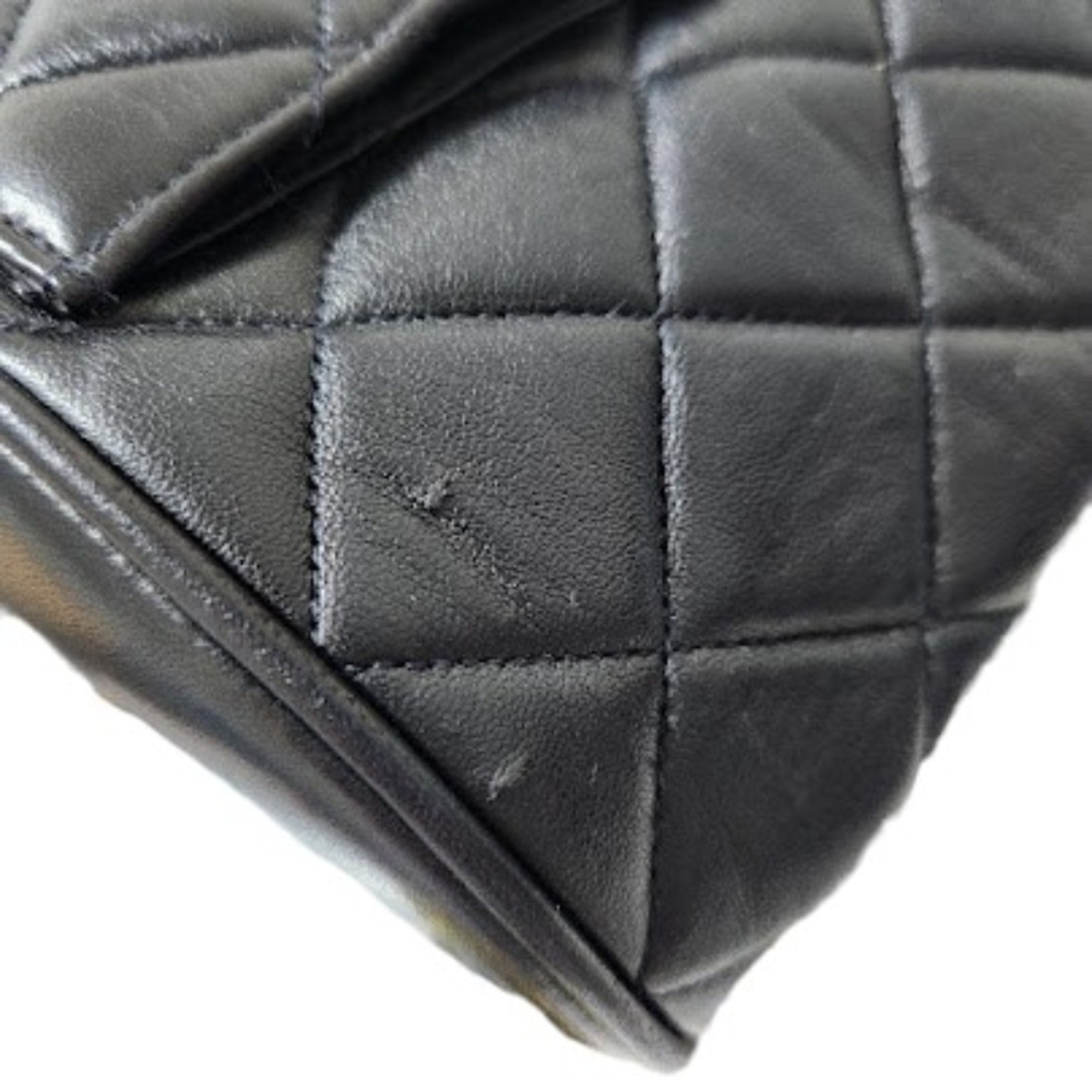Chanel Black Leather Backpack (Pre-Owned)