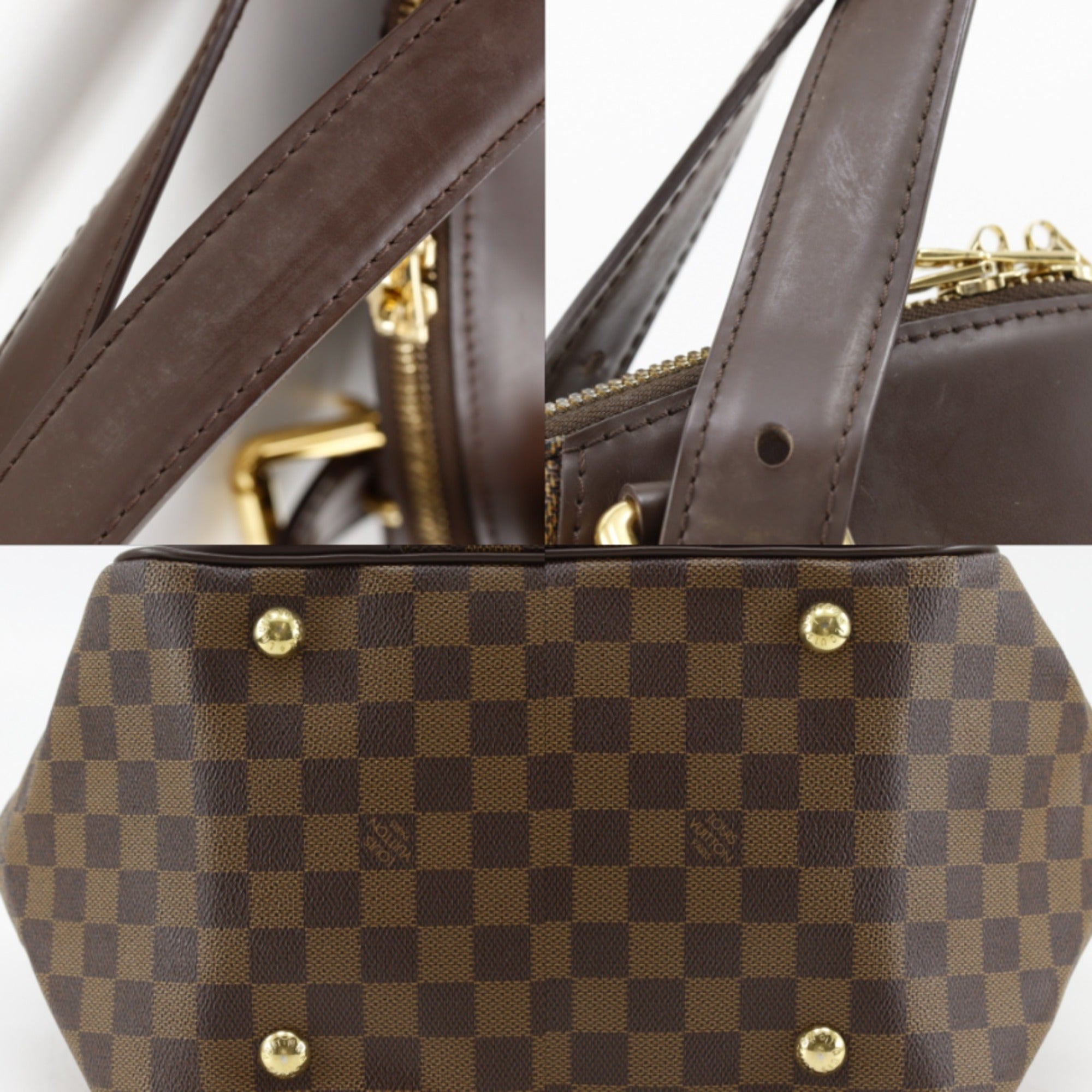 Louis Vuitton Brown Damier Canvas Tote Bag (Pre-Owned)