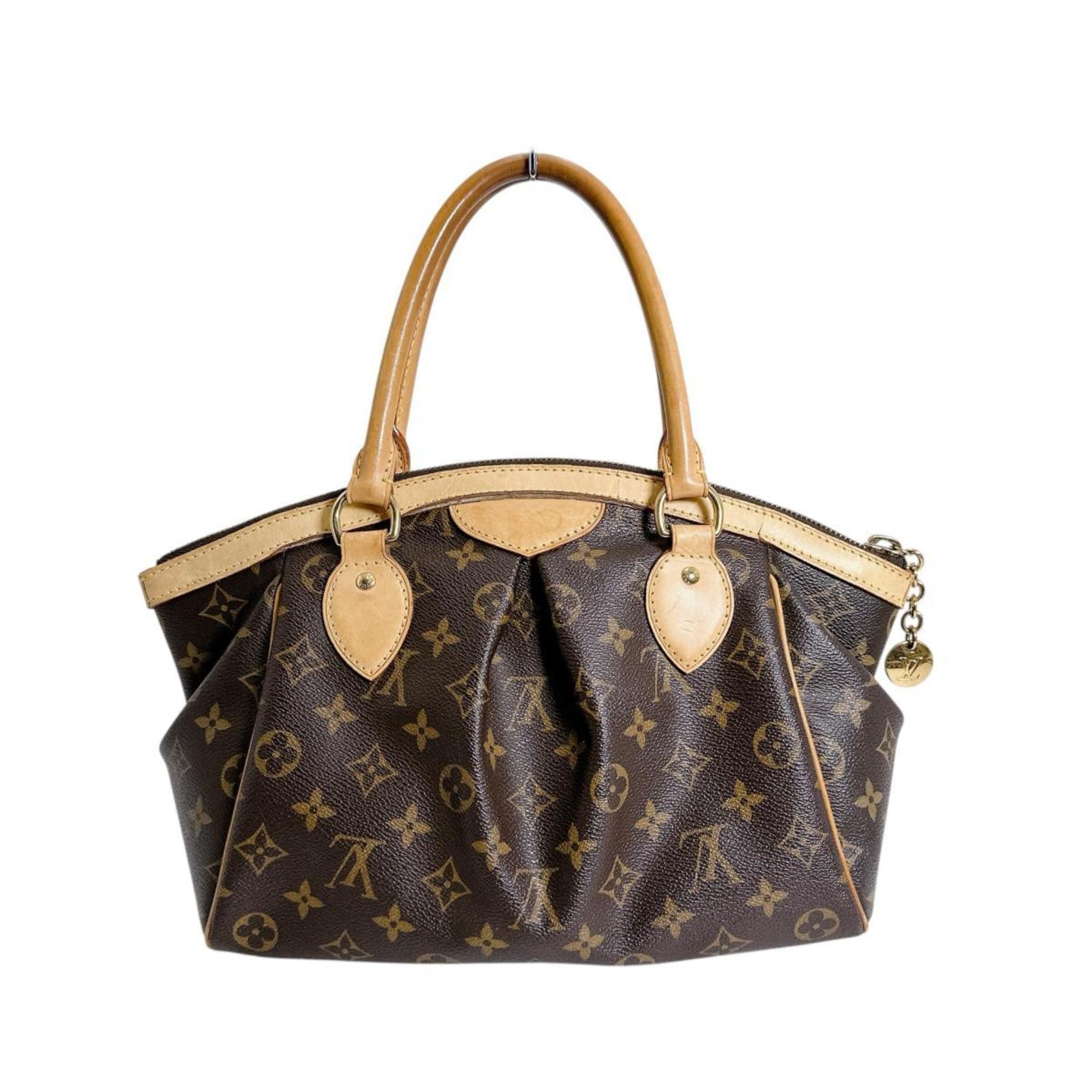 Louis Vuitton Brown Monogram Canvas Handbag (Pre-Owned)
