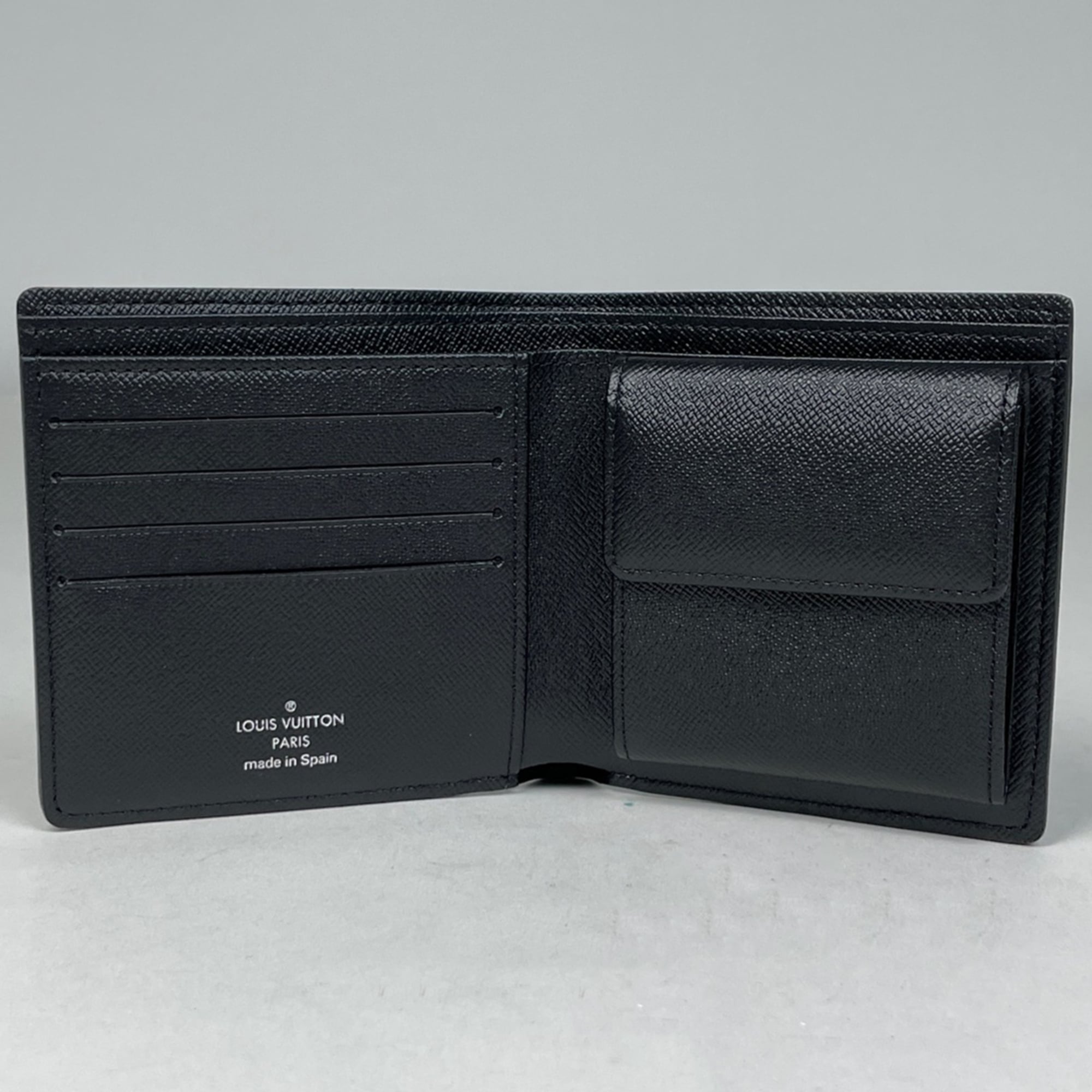 Louis Vuitton Black Damier Graphite Wallet (Bi-Fold) (Pre-Owned)