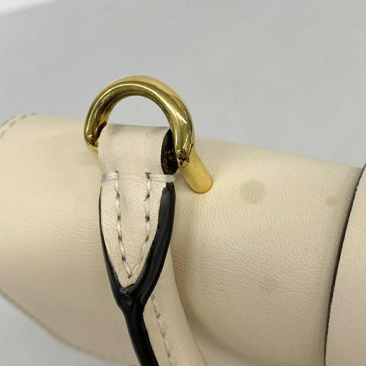 Louis Vuitton Brown Cream Handbag (Pre-Owned)