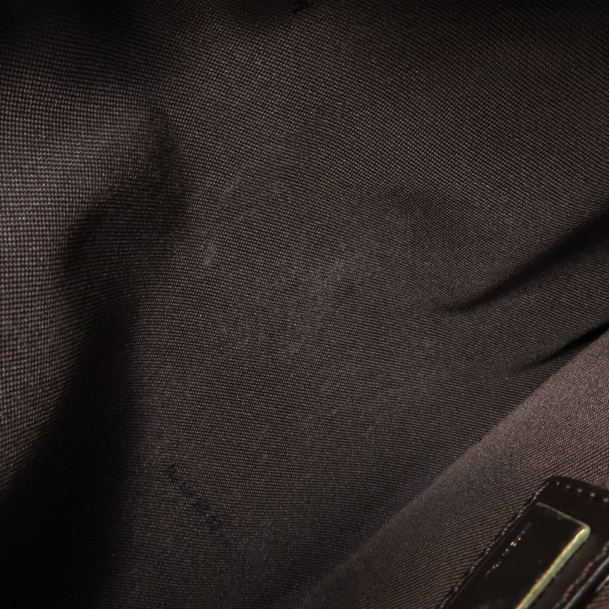 Fendi Zucchino Blue Canvas Tote Bag (Pre-Owned)