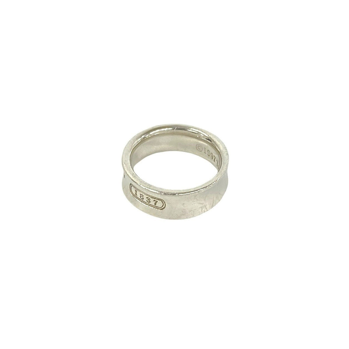 Tiffany Silver Silver 925 Band Ring (Pre-Owned)