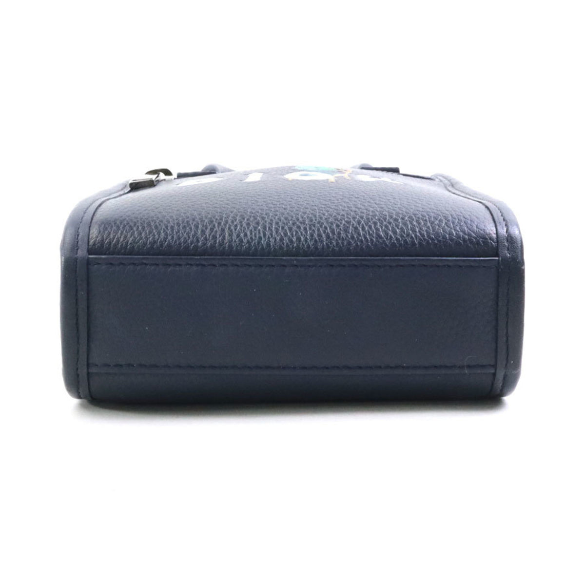 Christian Dior Navy Leather Shoulder Bag (Pre-Owned)
