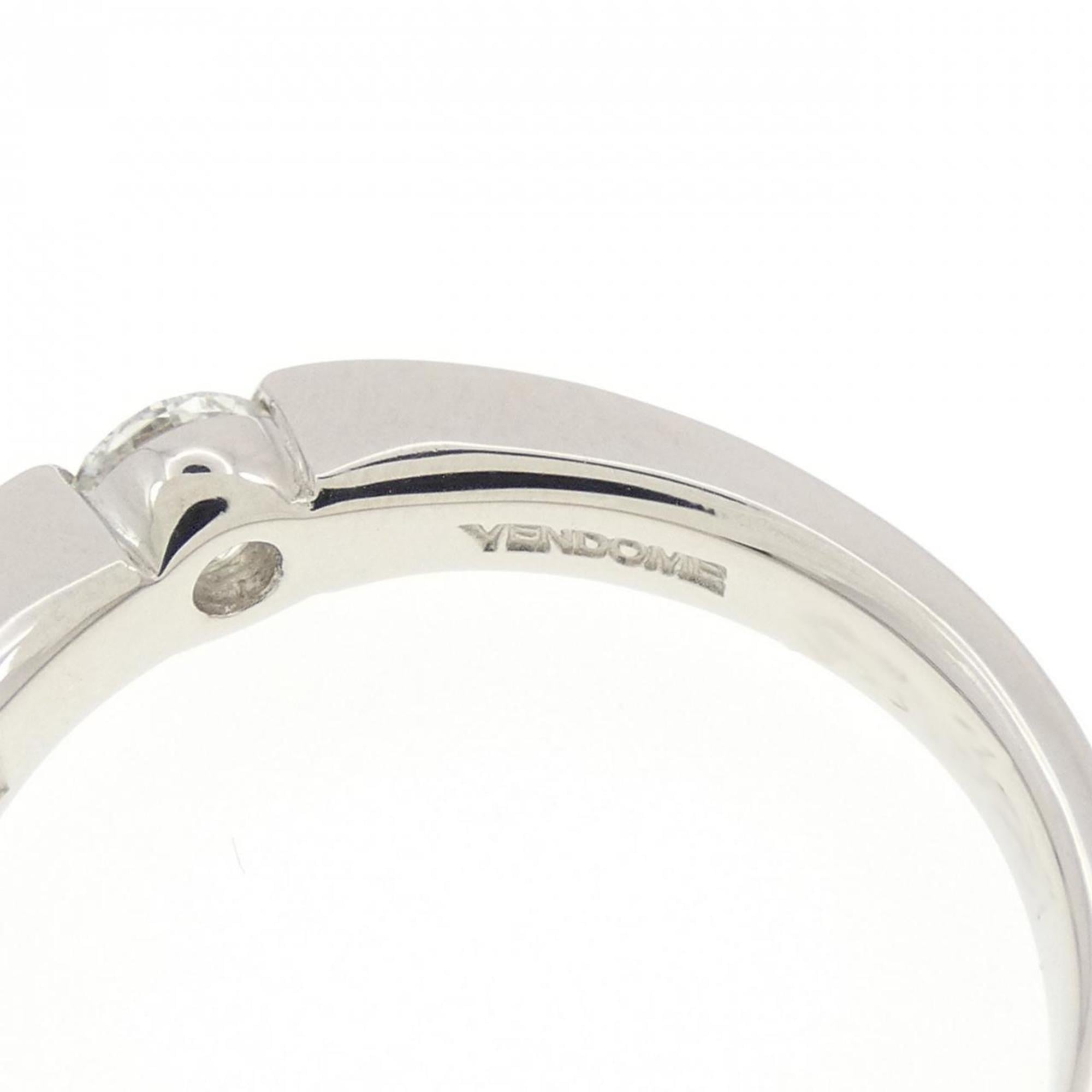 Vendome Aoyama Platinum Platinum Band Ring (Pre-Owned)