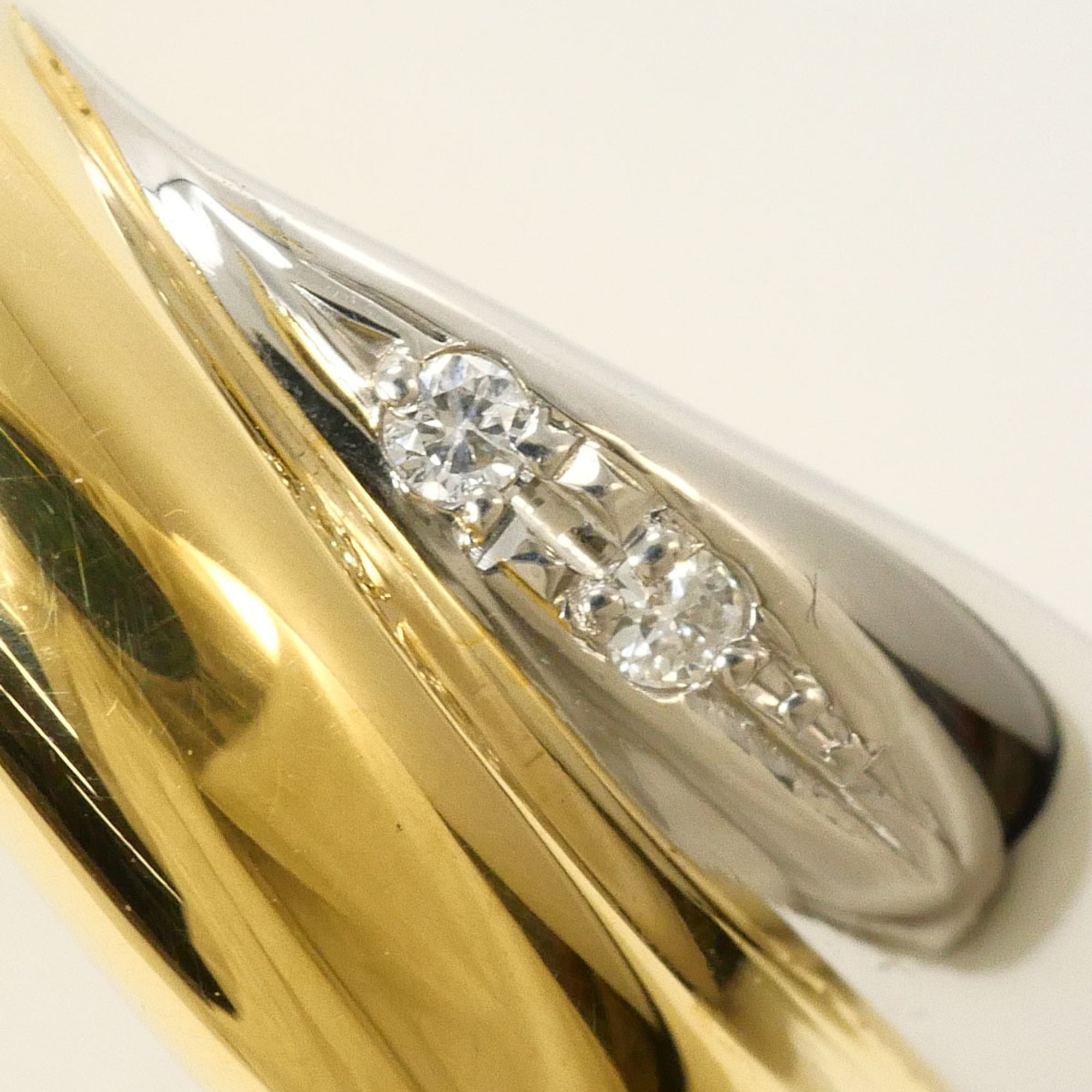 Unbranded Platinum Yellow Gold Yellow Gold (18K) Platinum 900 Band Ring (Pre-Owned)