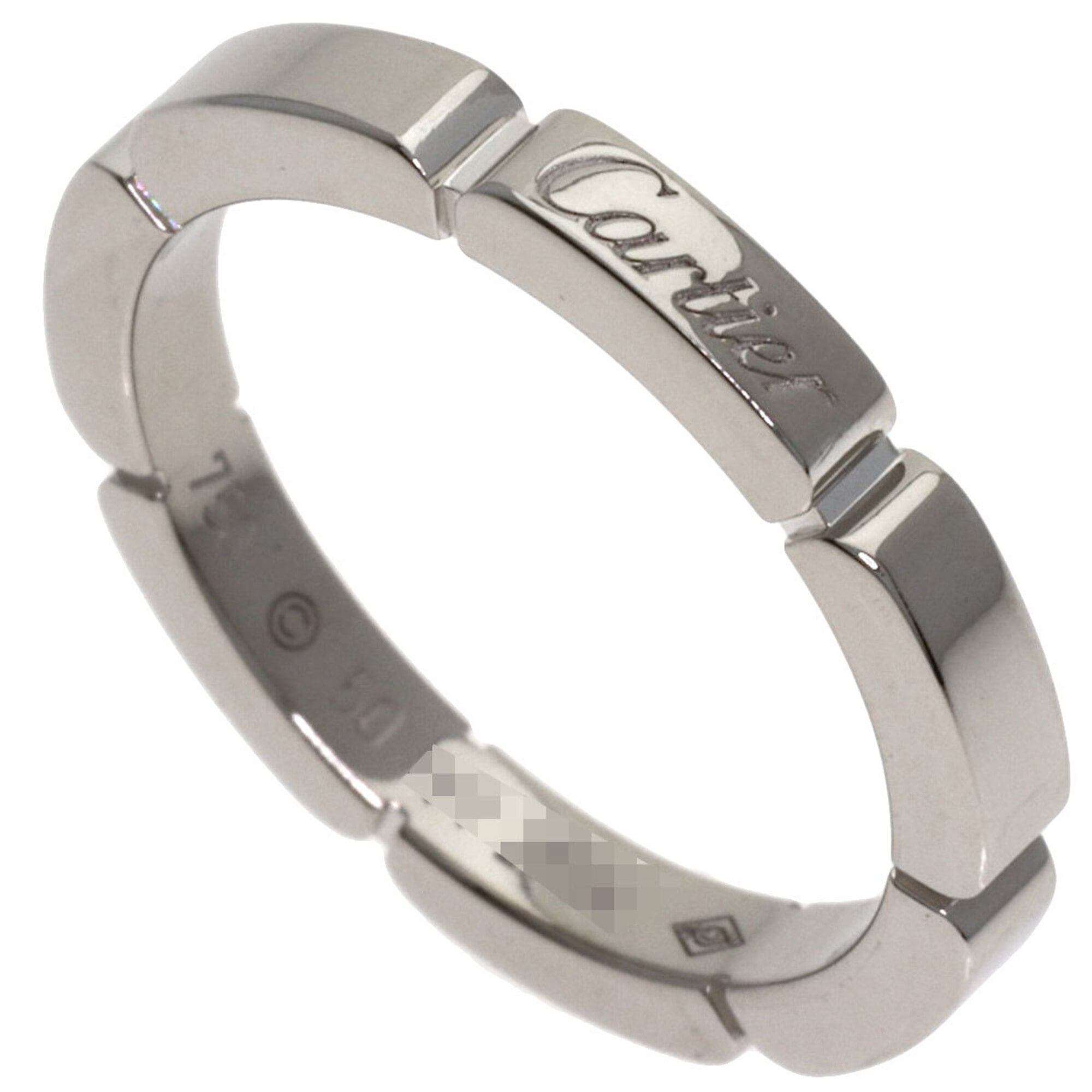 Cartier White Gold (18K) Band Ring (Pre-Owned)