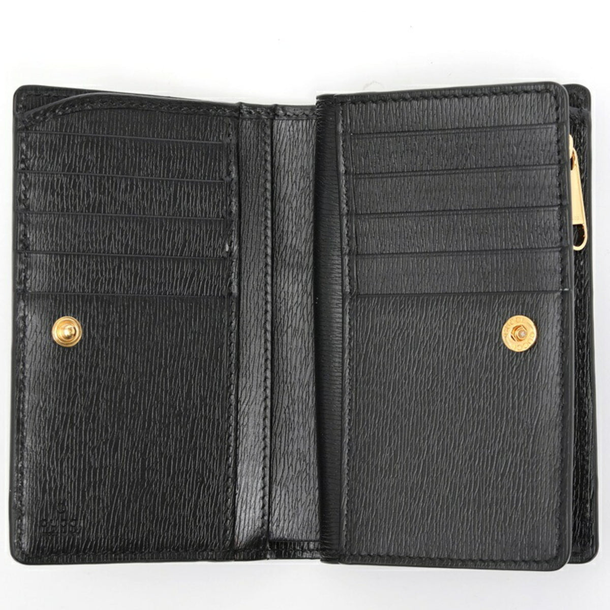 Gucci Black Leather Wallet (Bi-Fold) (Pre-Owned)