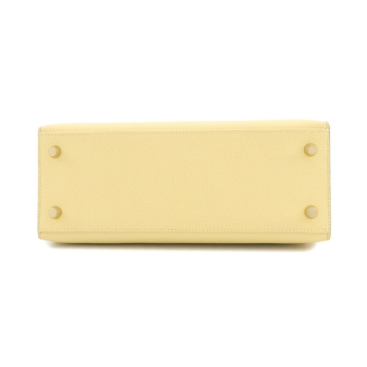 Hermes Kelly Jaune Epsom Leather Handbag (Pre-Owned)