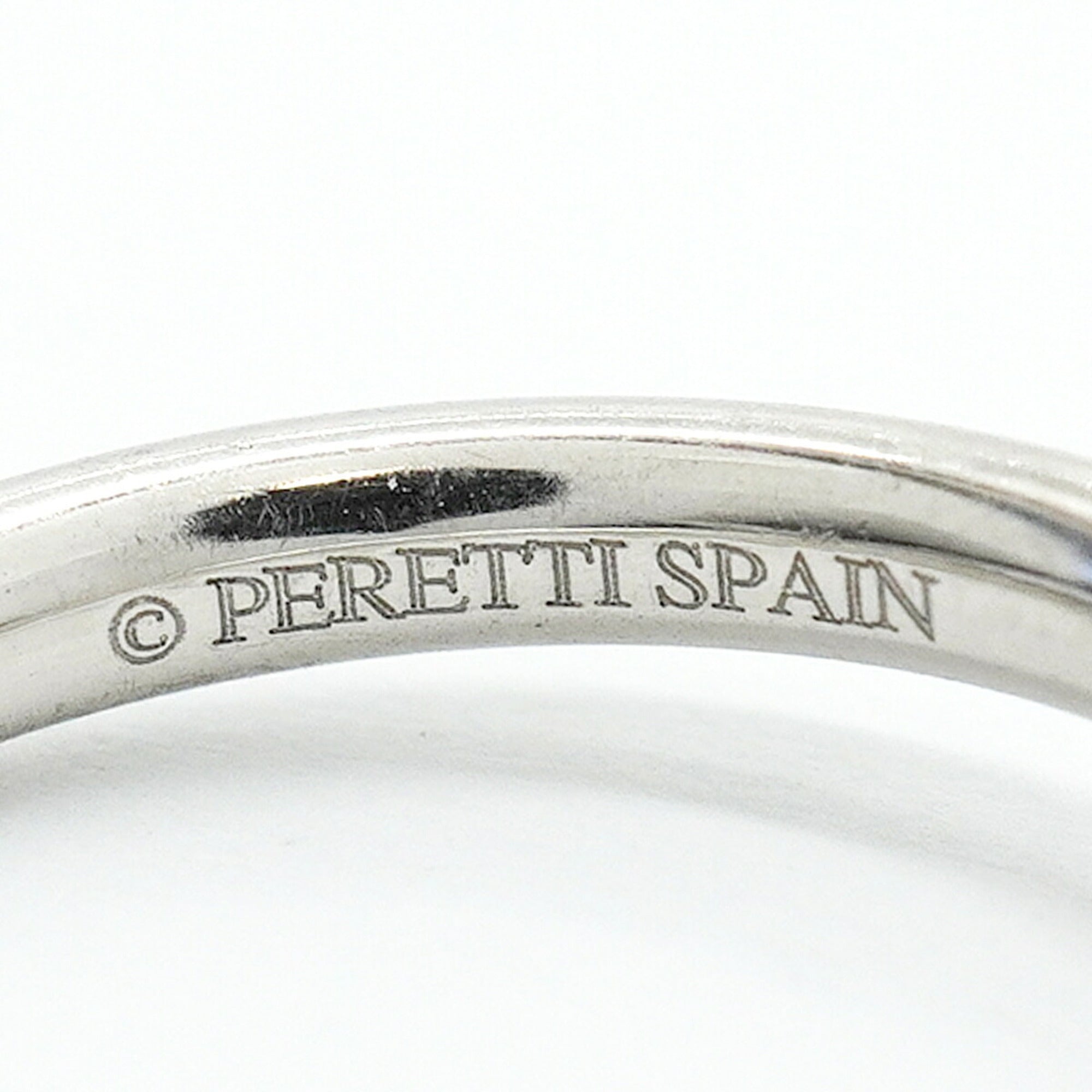 Tiffany Platinum 950 Band Ring (Pre-Owned)