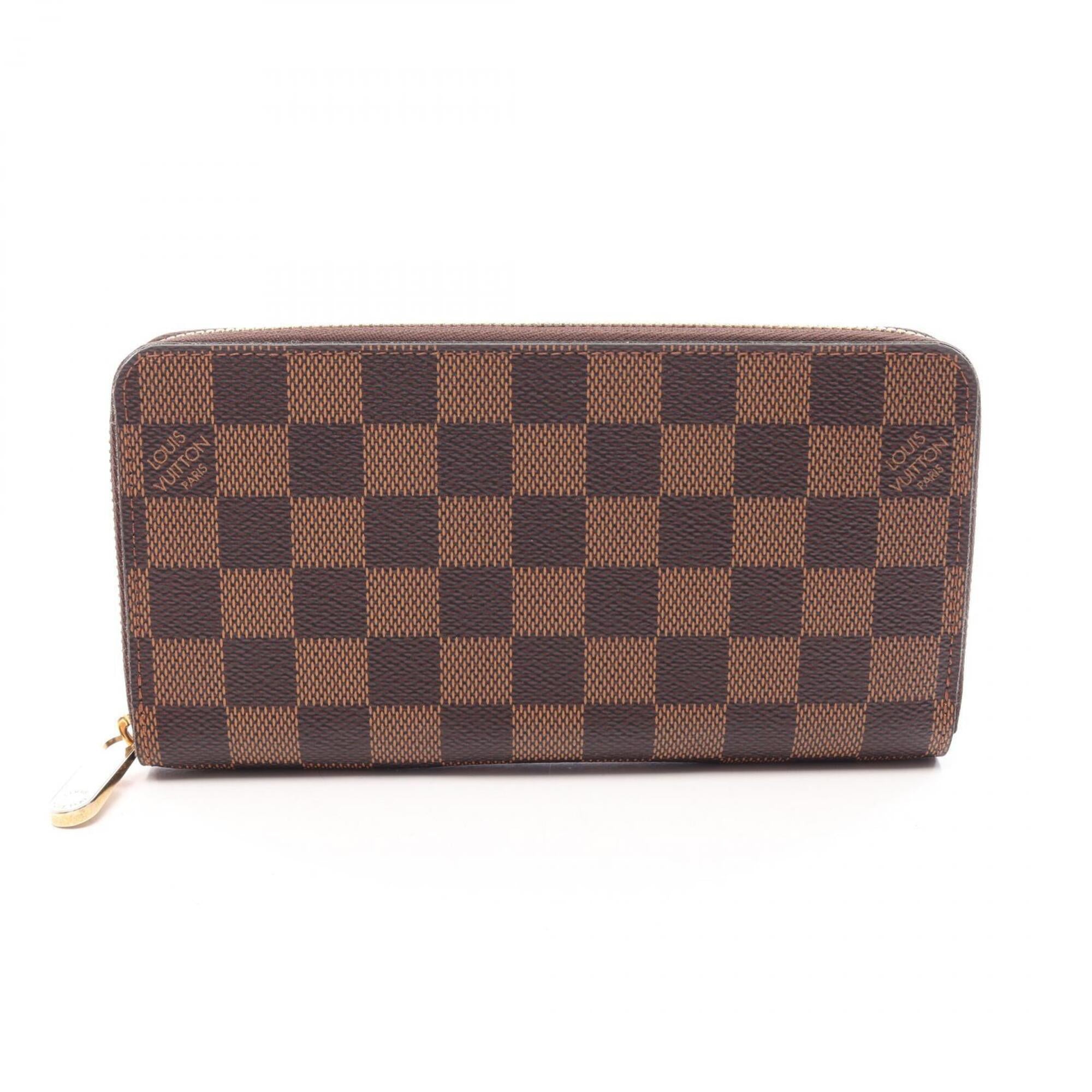 Louis Vuitton Brown Pvc Long Wallet (Bi-Fold) (Pre-Owned)