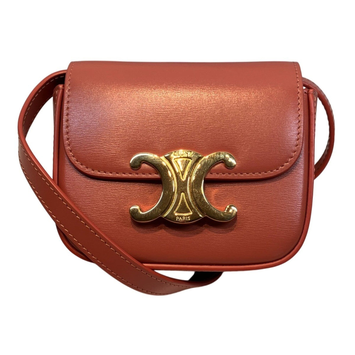 Celine Pink Leather Shoulder Bag (Pre-Owned)