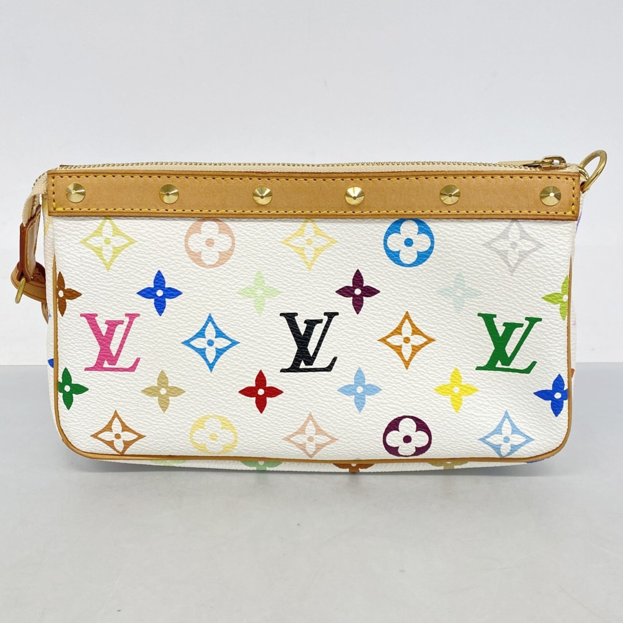 Louis Vuitton Blanc Pouch (Pre-Owned)