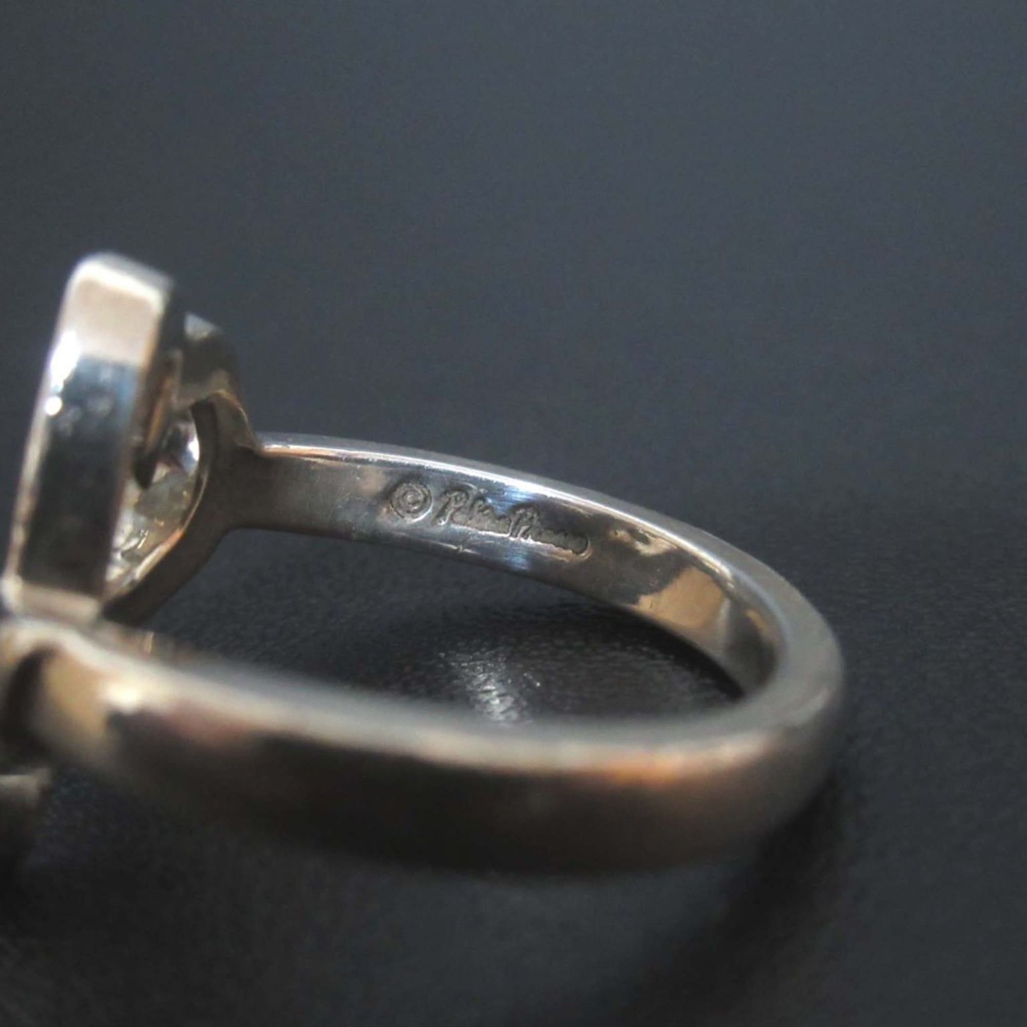 Tiffany Silver Silver 925 Band Ring (Pre-Owned)