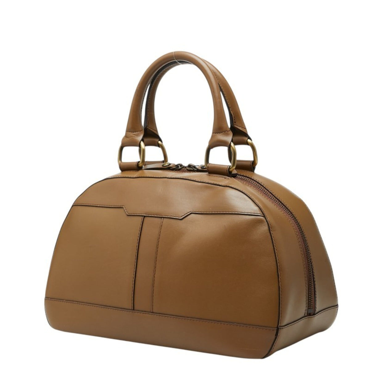 Burberry Brown Leather Handbag (Pre-Owned)
