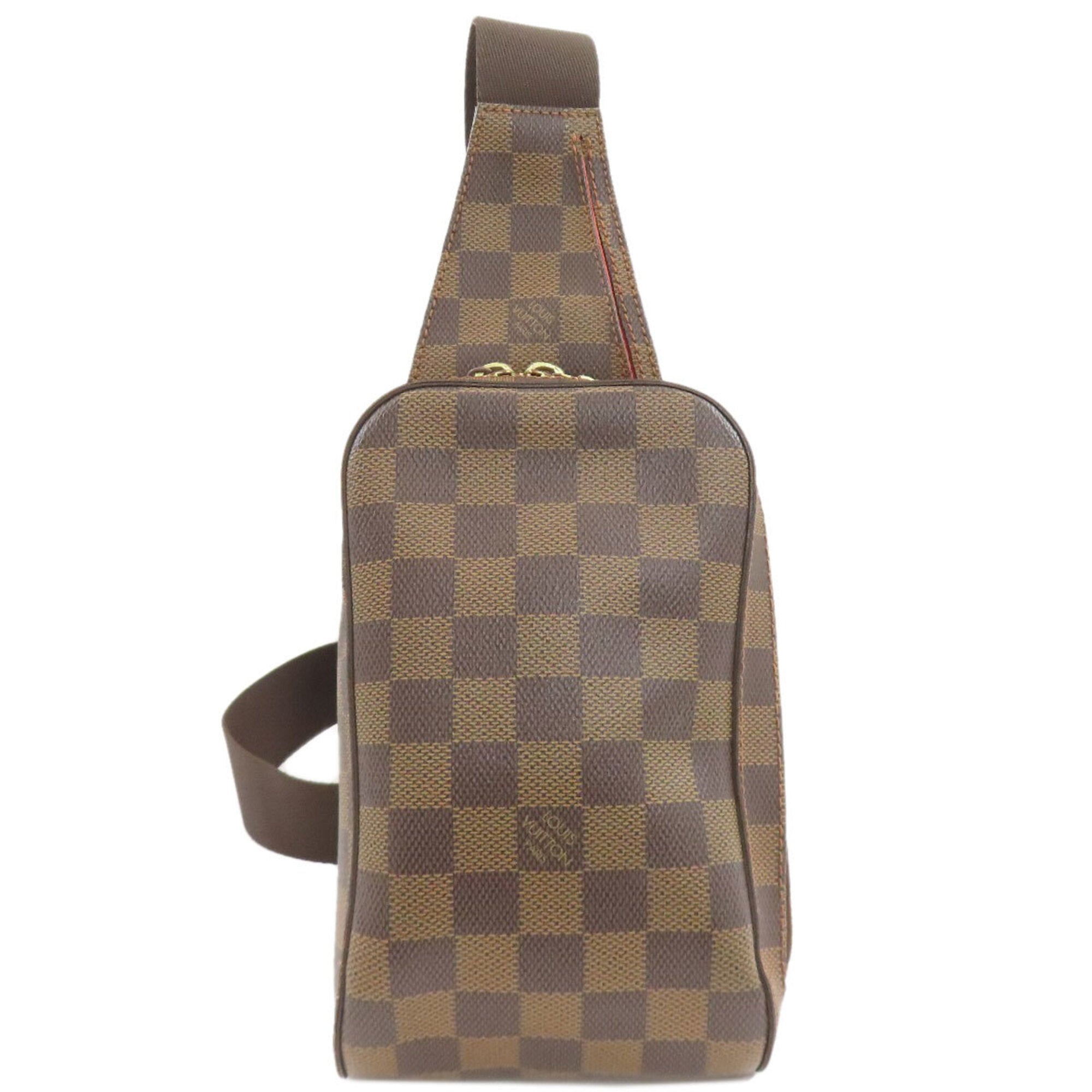 Louis Vuitton Damier Canvas Ebene Damier Canvas Sling Bag (Pre-Owned)