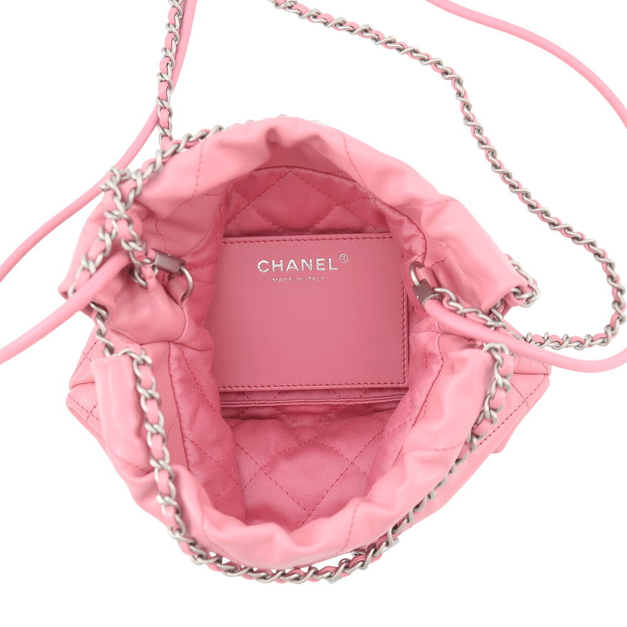Chanel Pink Handbag Shoulder Bag (Pre-Owned)