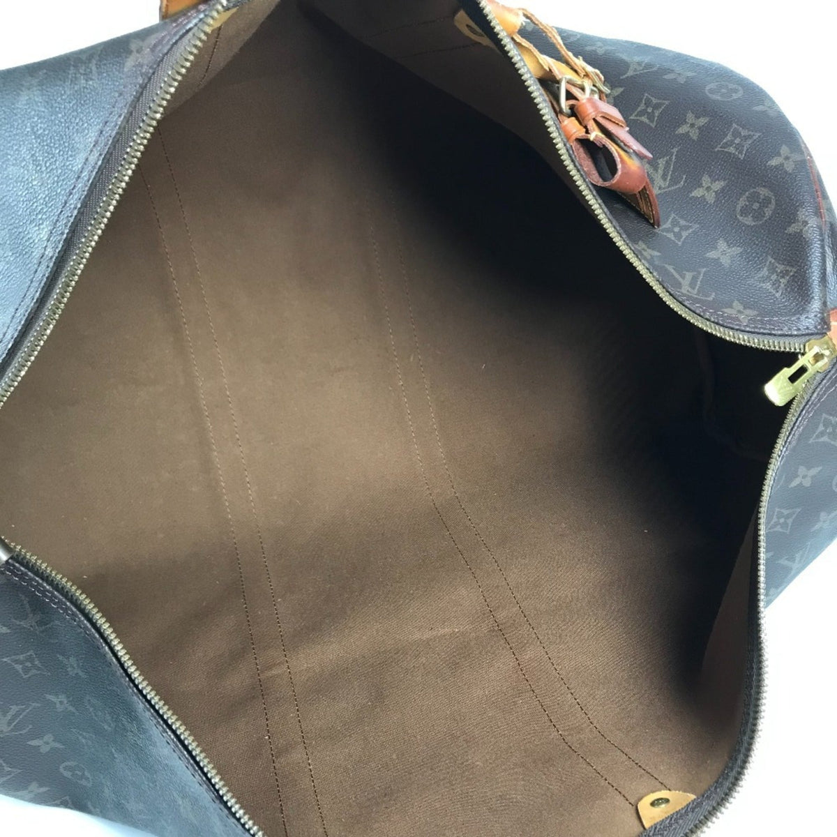 Louis Vuitton Brown Monogram Boston Bag Handbag (Pre-Owned)