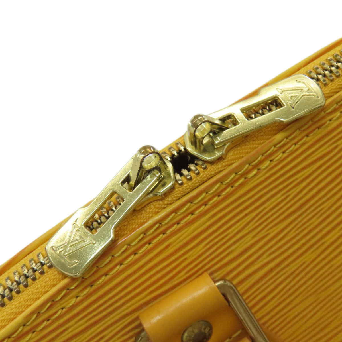 Louis Vuitton Yellow Epi Leather Handbag (Pre-Owned)