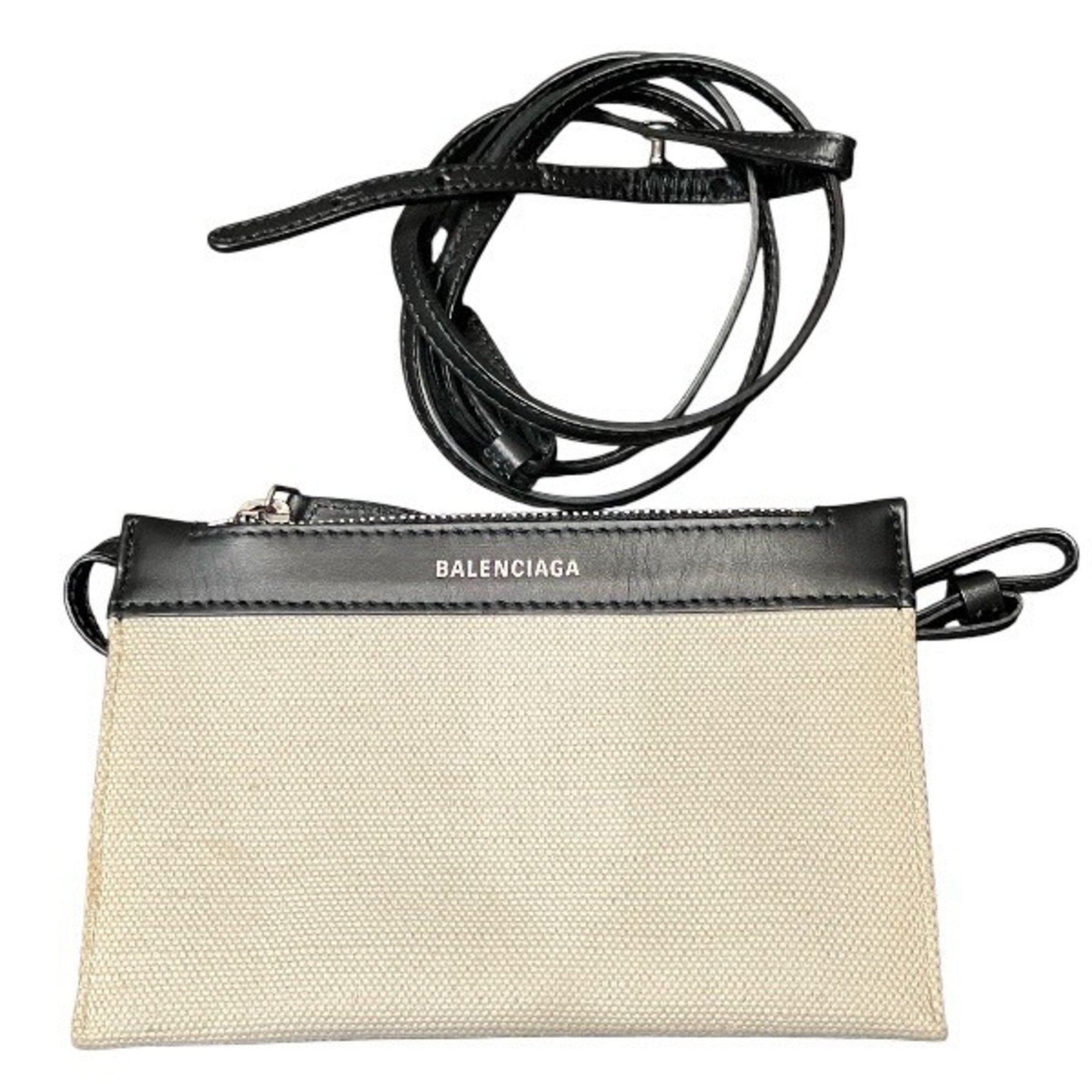 Balenciaga Black White Handbag Shoulder Bag (Pre-Owned)