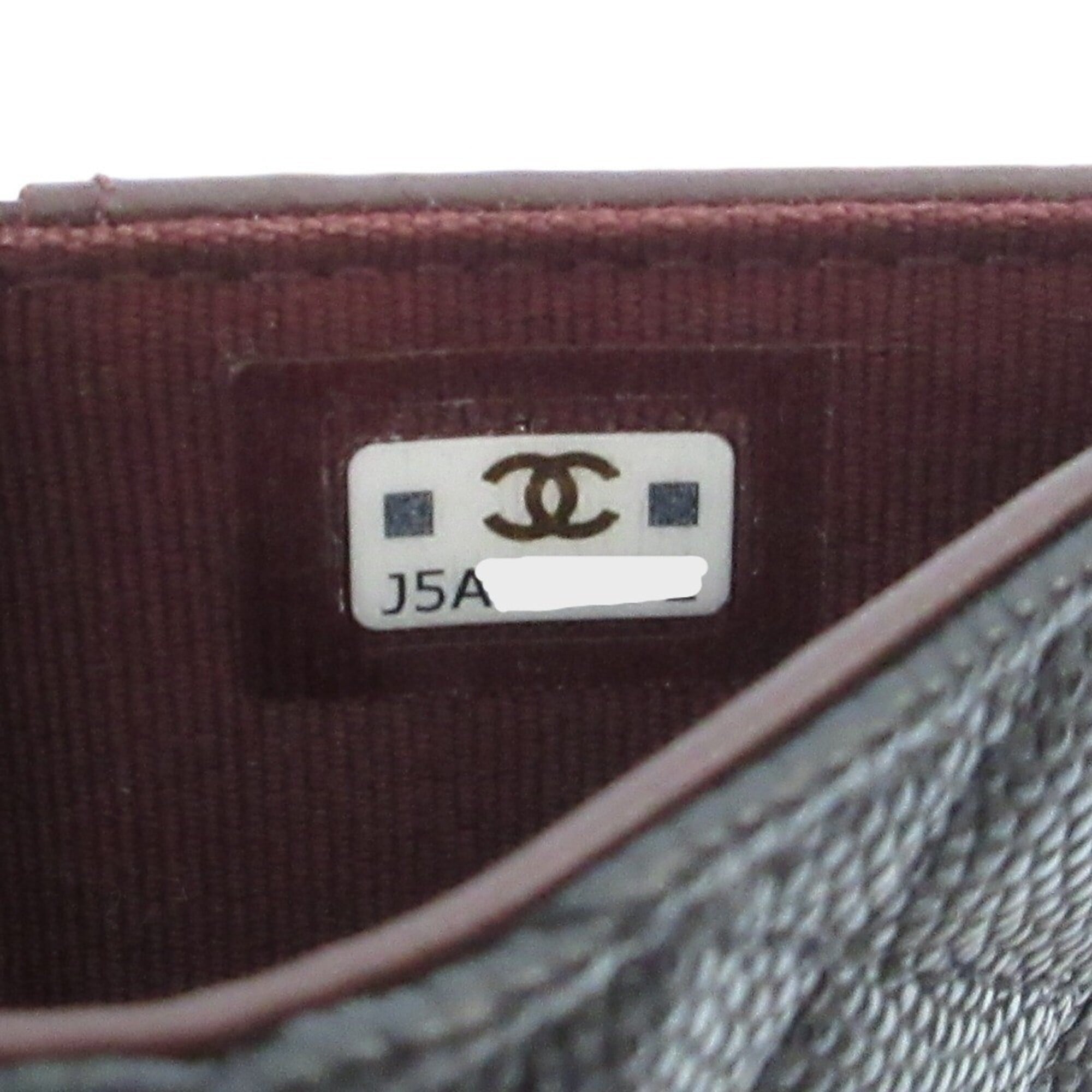 Chanel Black Card Wallet (Pre-Owned)