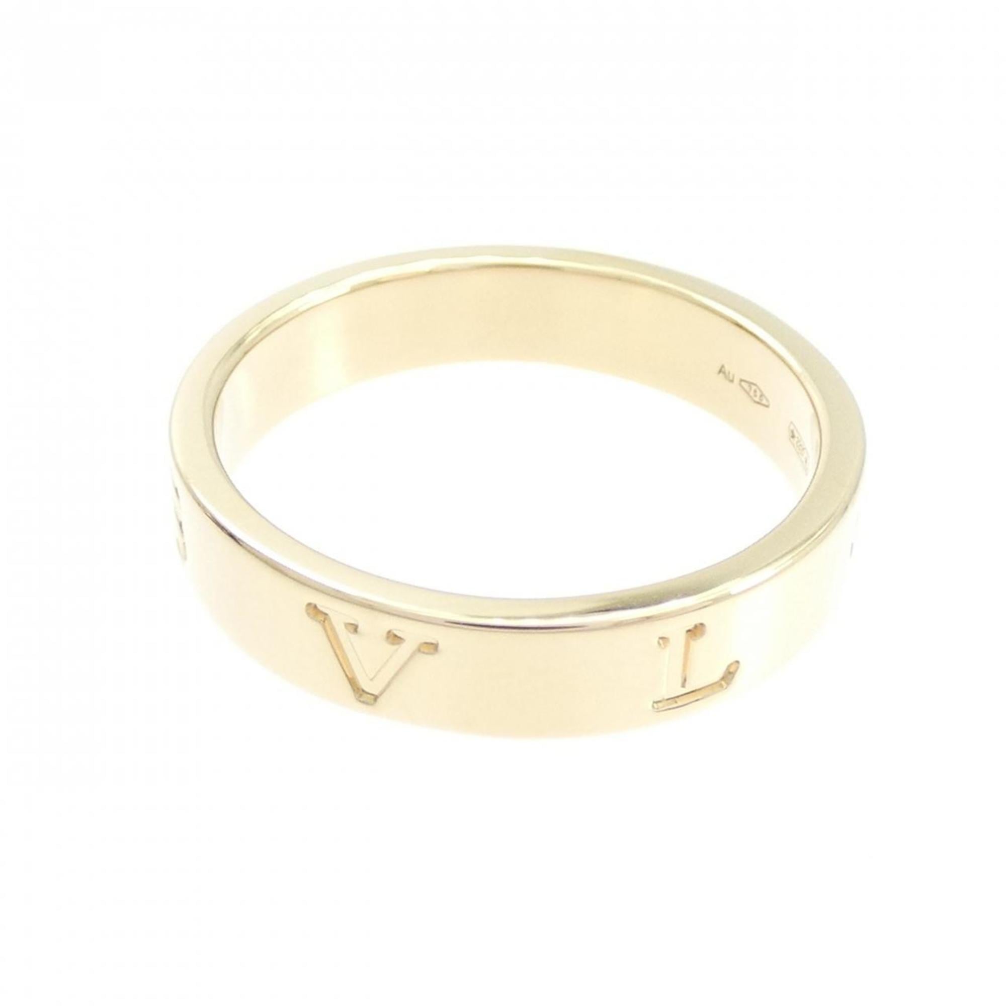 Bvlgari Yellow Gold Yellow Gold (18K) Band Ring (Pre-Owned)