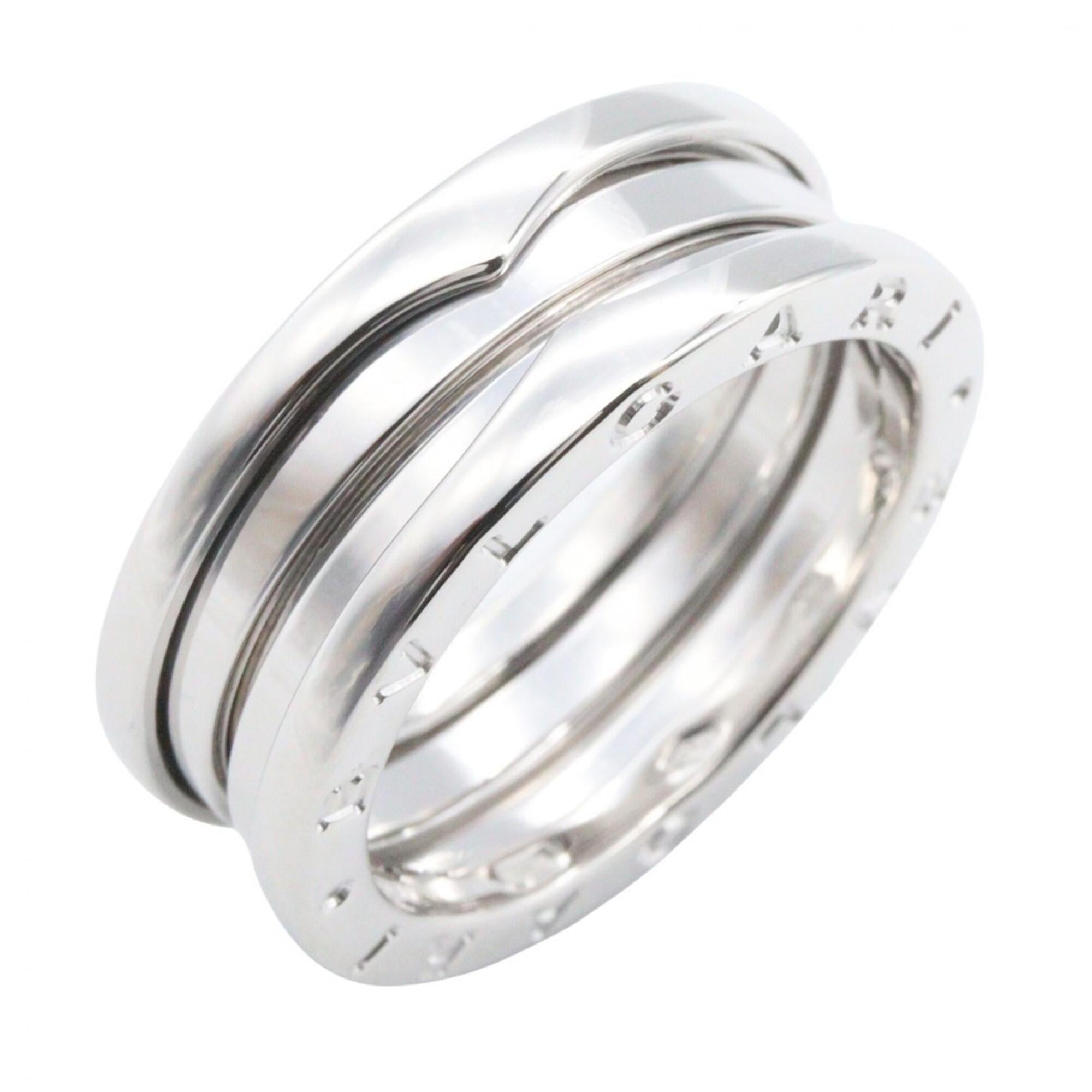 Bvlgari Silver White Gold (18K) Band Ring (Pre-Owned)