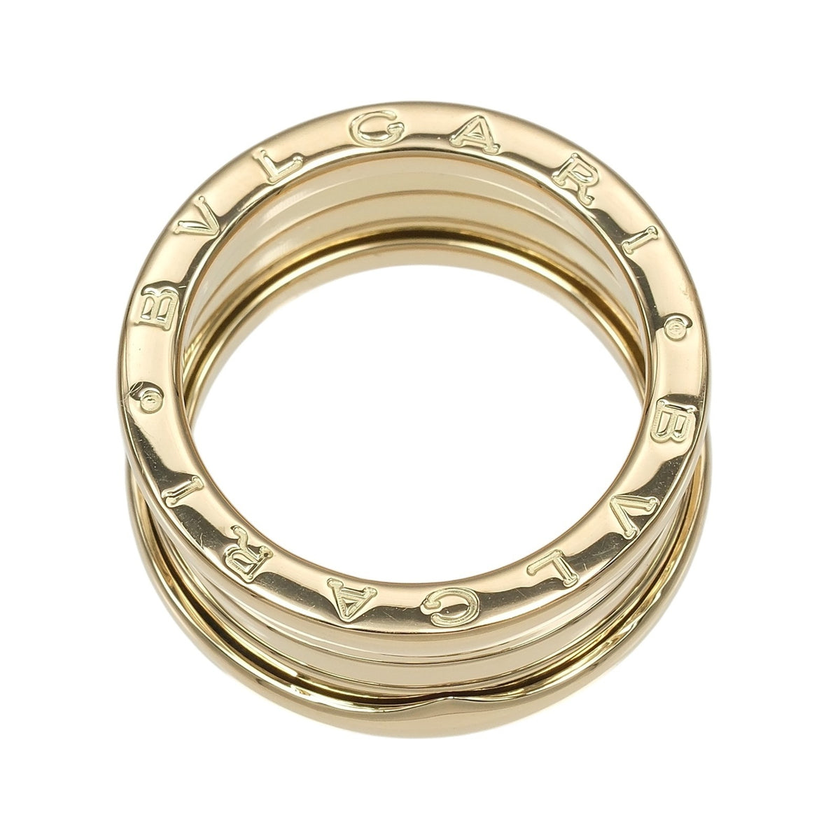 Bvlgari Yellow Gold Yellow Gold (18K) Band Ring (Pre-Owned)