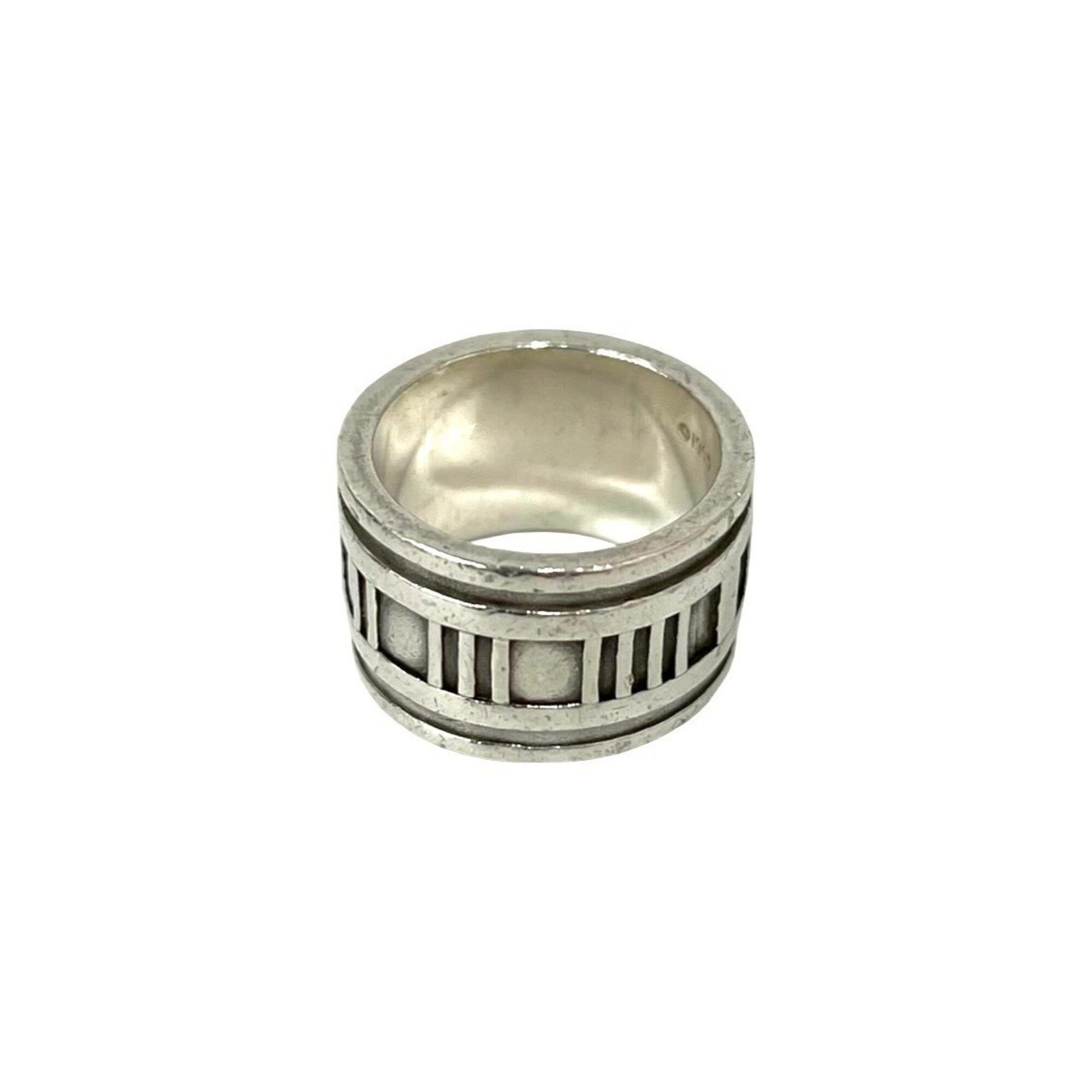 Tiffany Silver Silver 925 Band Ring (Pre-Owned)