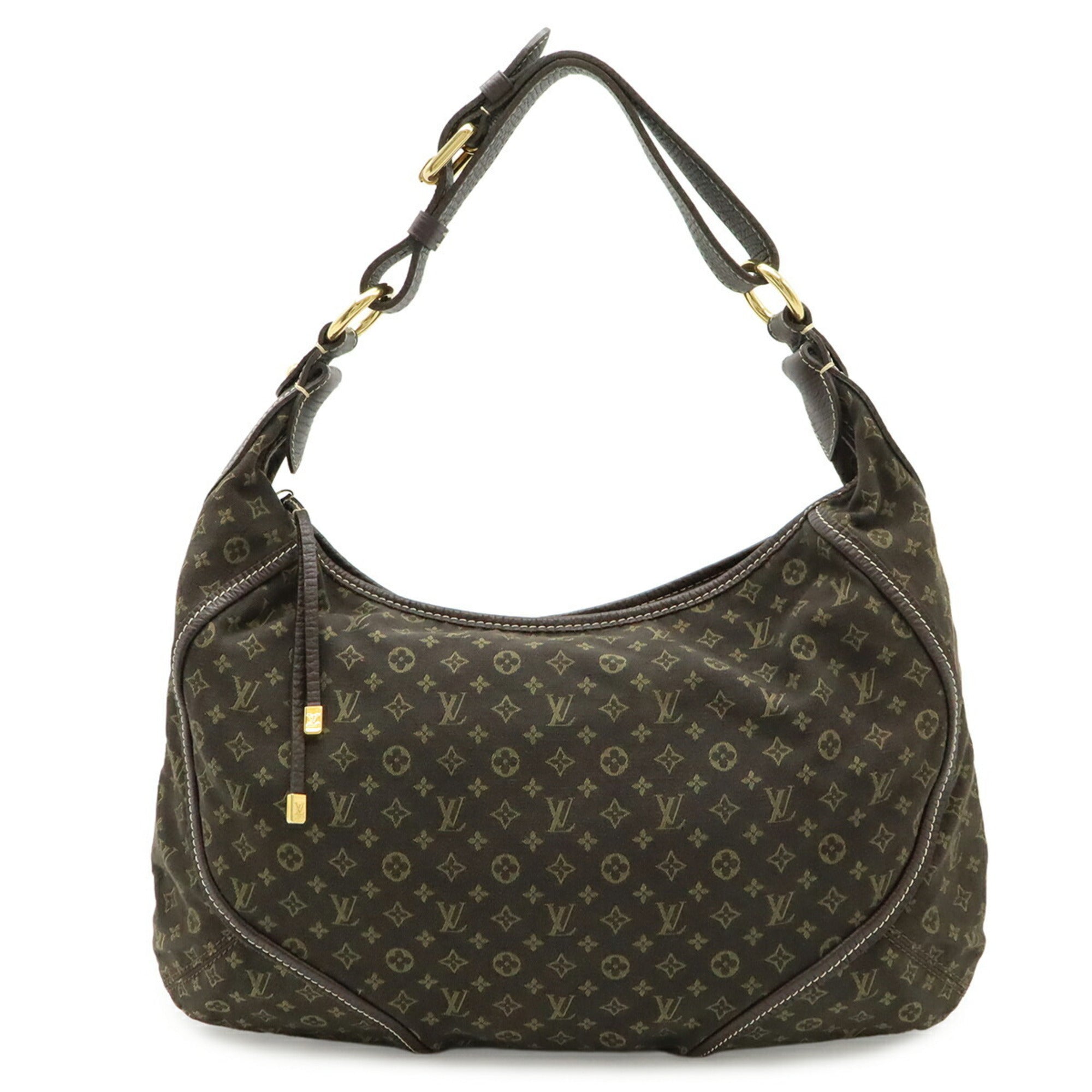 Louis Vuitton Brown Ebene Canvas Shoulder Bag (Pre-Owned)