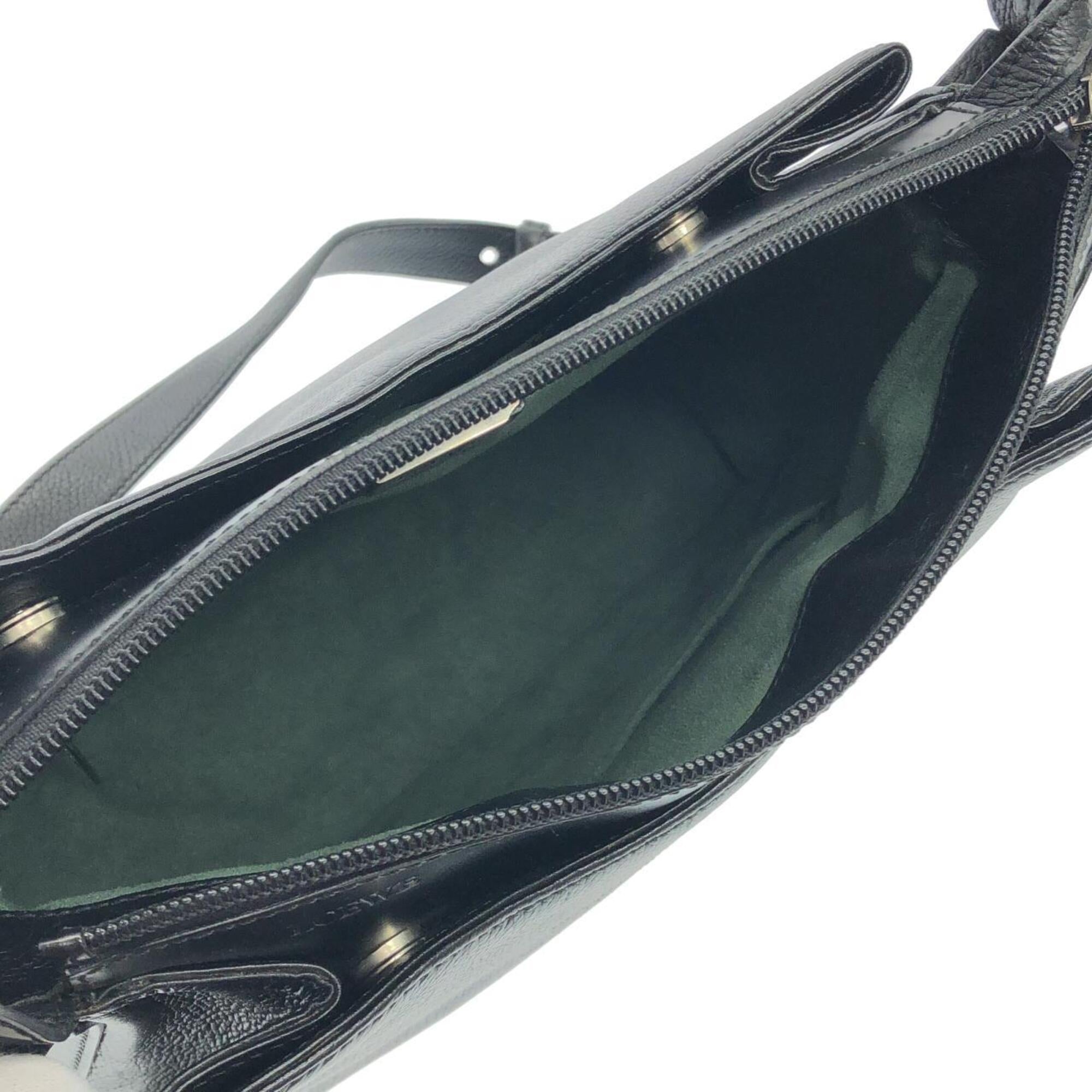 Loewe Black Leather Shoulder Bag (Pre-Owned)