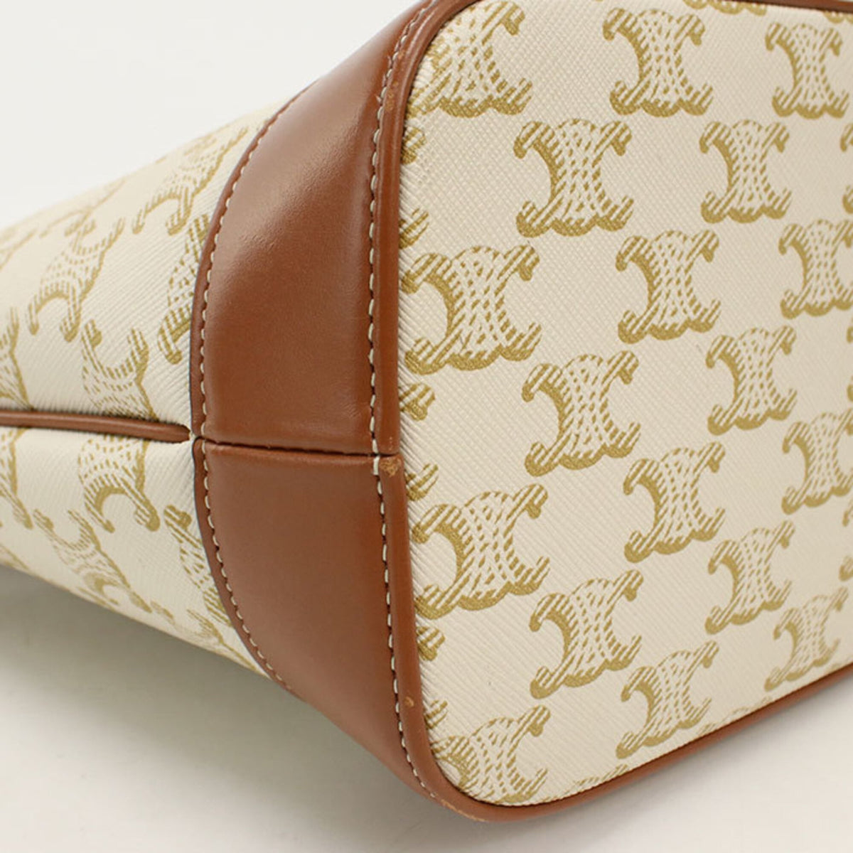 Celine White Pvc Shoulder Bag (Pre-Owned)
