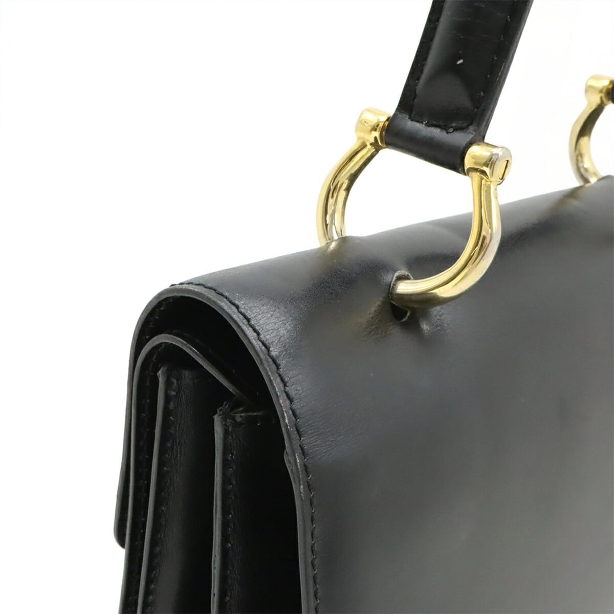Celine Black Leather Handbag (Pre-Owned)