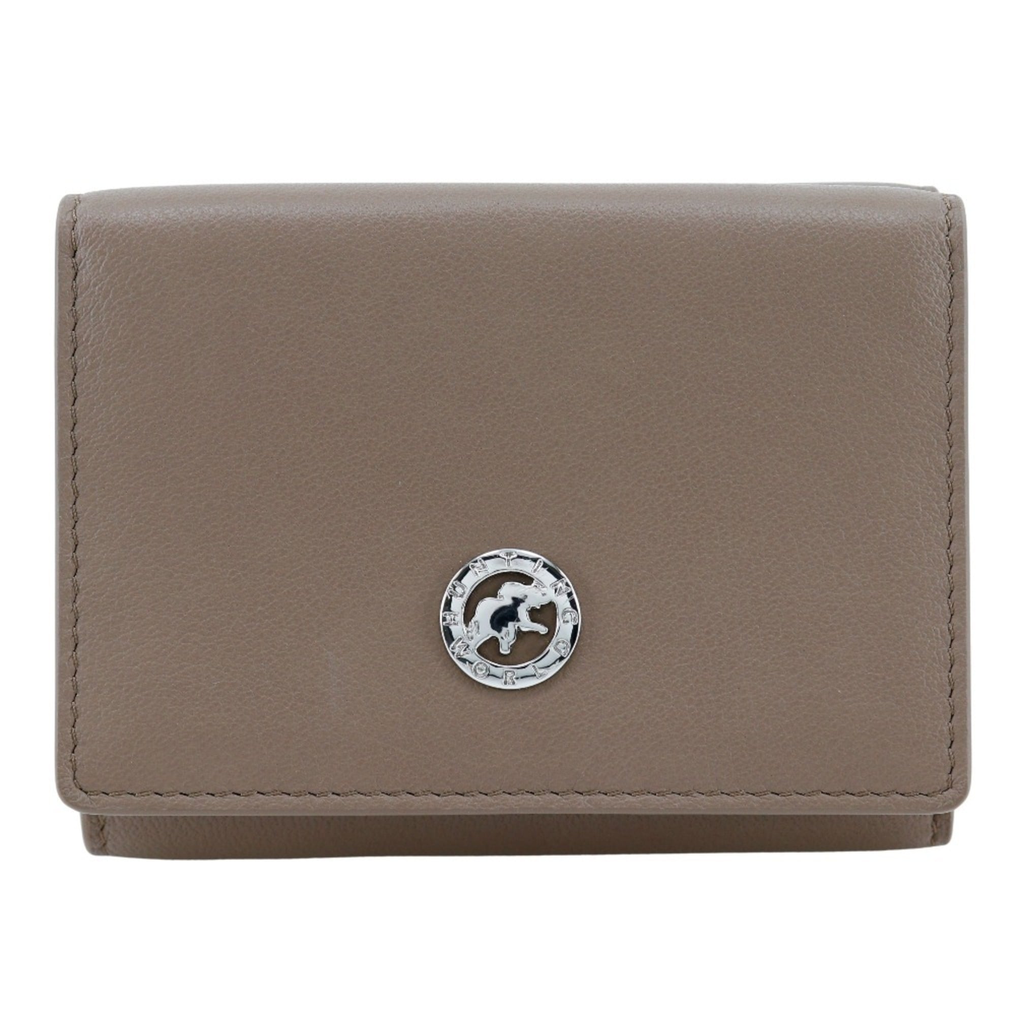 Hunting World Brown Orange Leather Wallet (Tri-Fold) (Pre-Owned)