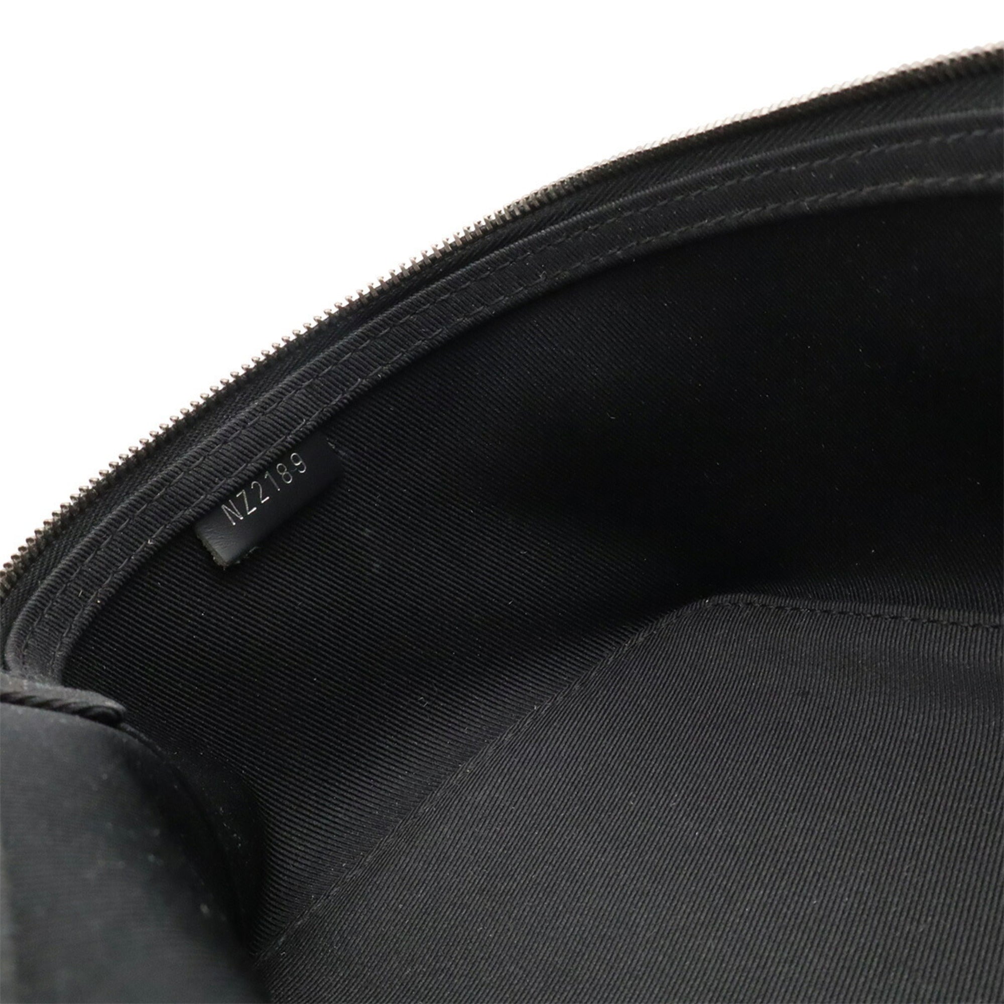Louis Vuitton Black Gray Monogram Eclipse Canvas Leather Pouch (Pre-Owned)