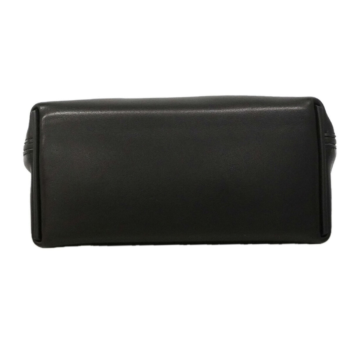 Hermes Black Swift Leather Handbag (Pre-Owned)