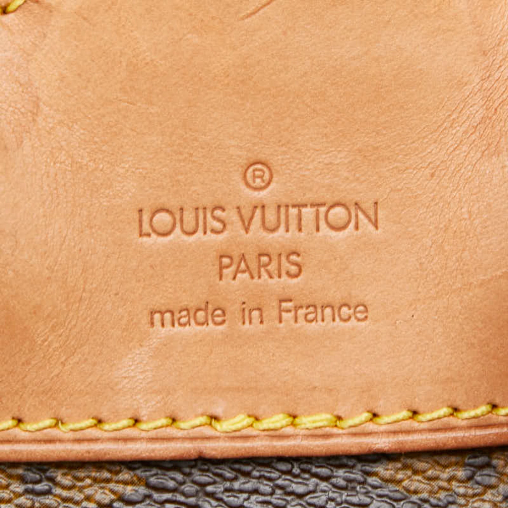 Louis Vuitton Monogram Brown Pvc Leather Backpack (Pre-Owned)