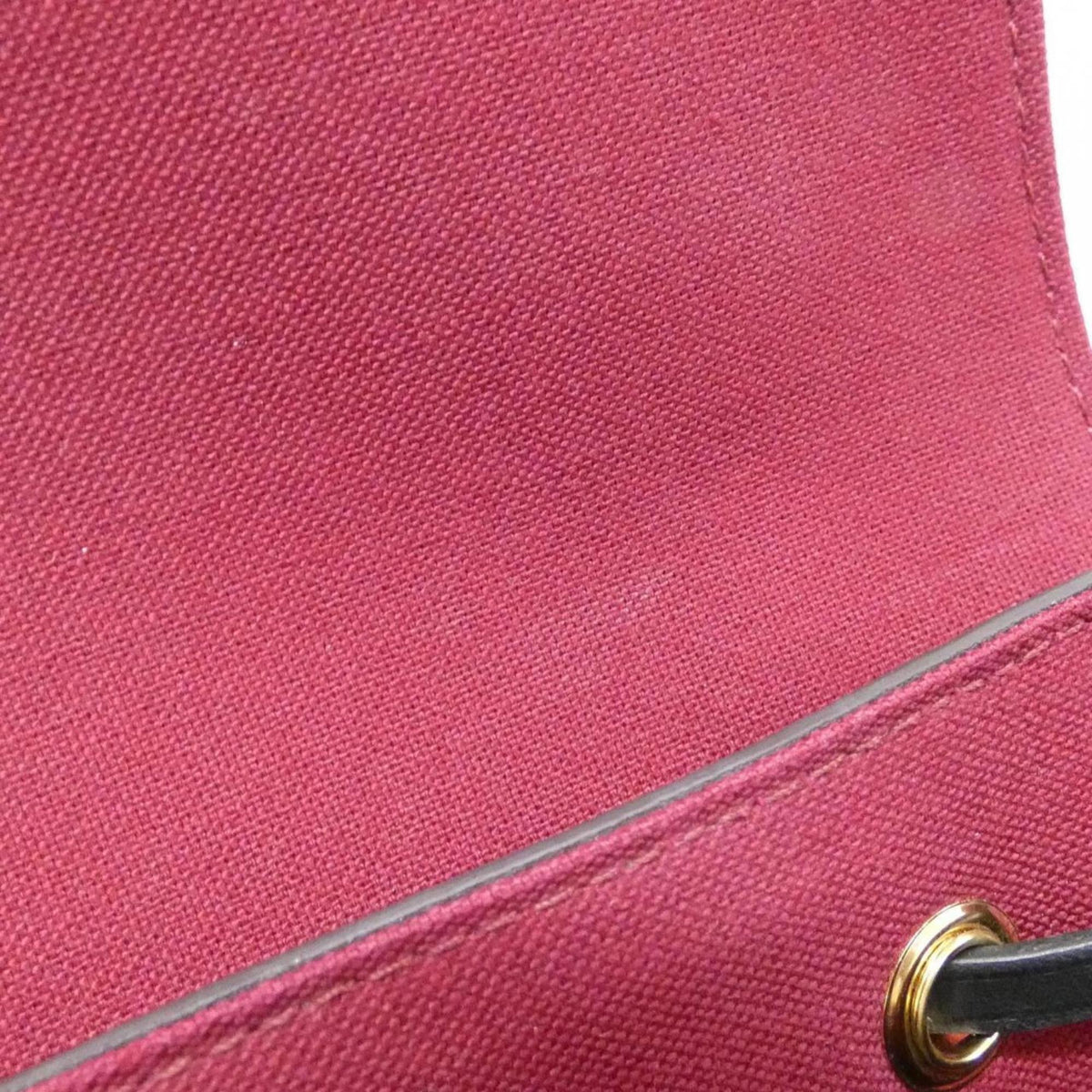 Louis Vuitton Brown Coated Canvas Leather Backpack (Pre-Owned)