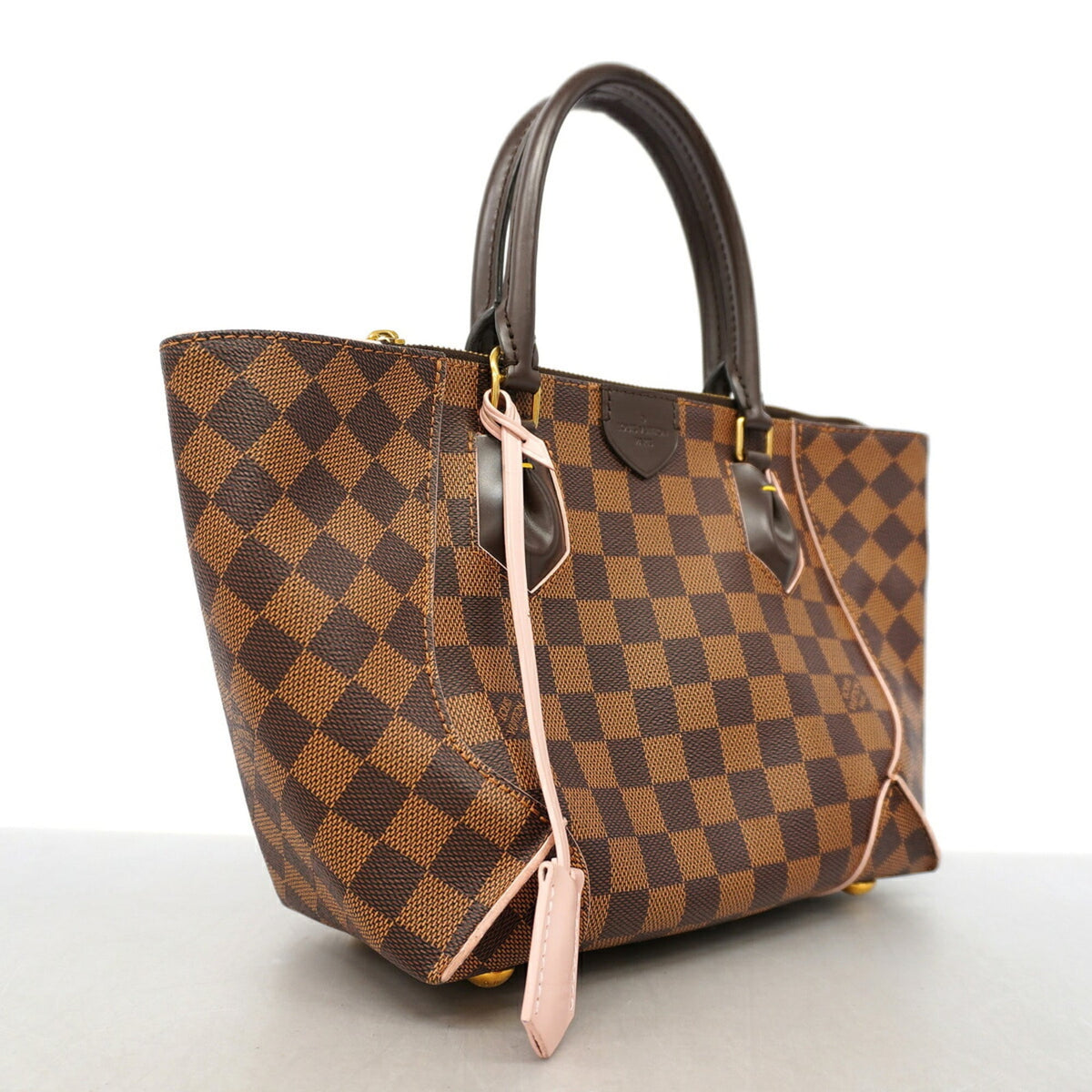 Louis Vuitton Ebene Rose Ballerine Handbag (Pre-Owned)
