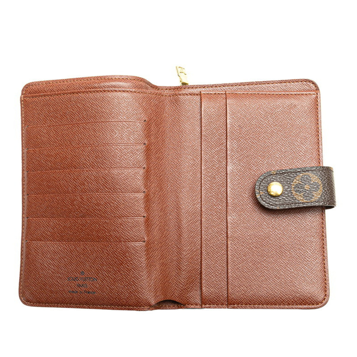 Louis Vuitton Brown Pvc Leather Wallet (Bi-Fold) (Pre-Owned)