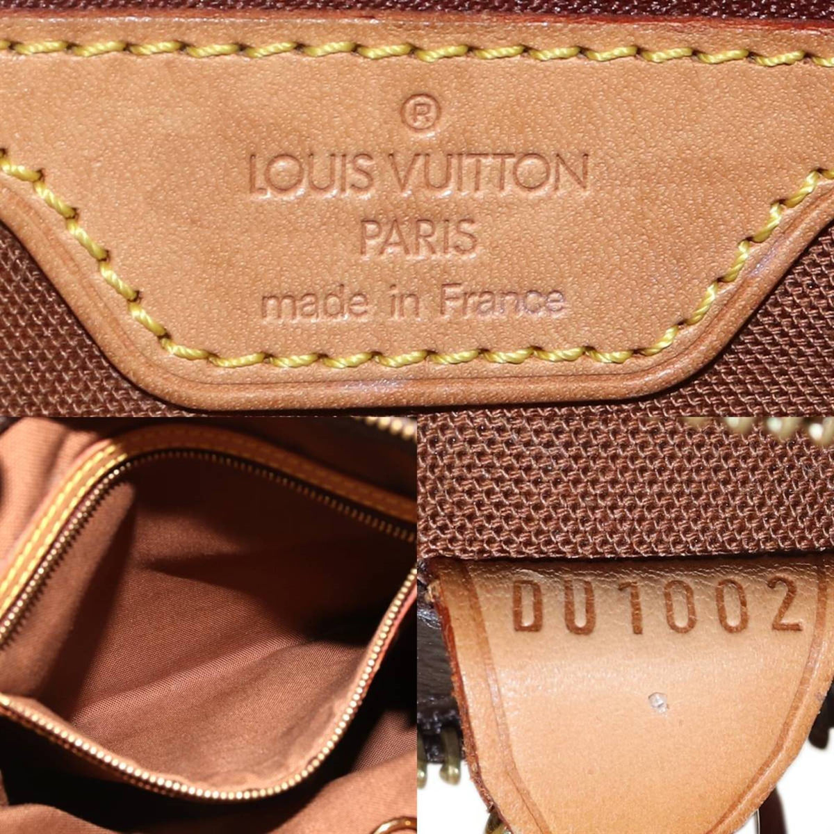 Louis Vuitton Brown Monogram Tote Bag (Pre-Owned)
